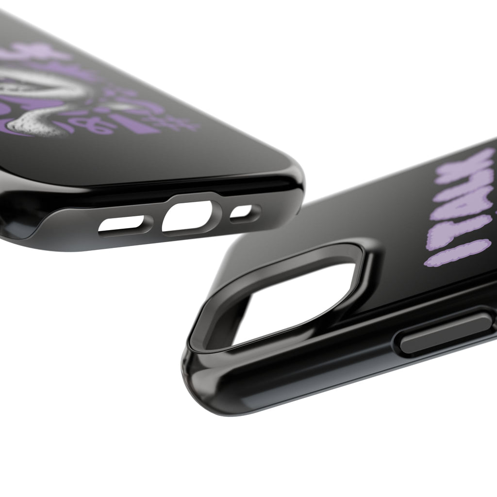 Phone Case — "I TALK" Graphic Magnetic Impact-Resistant Case