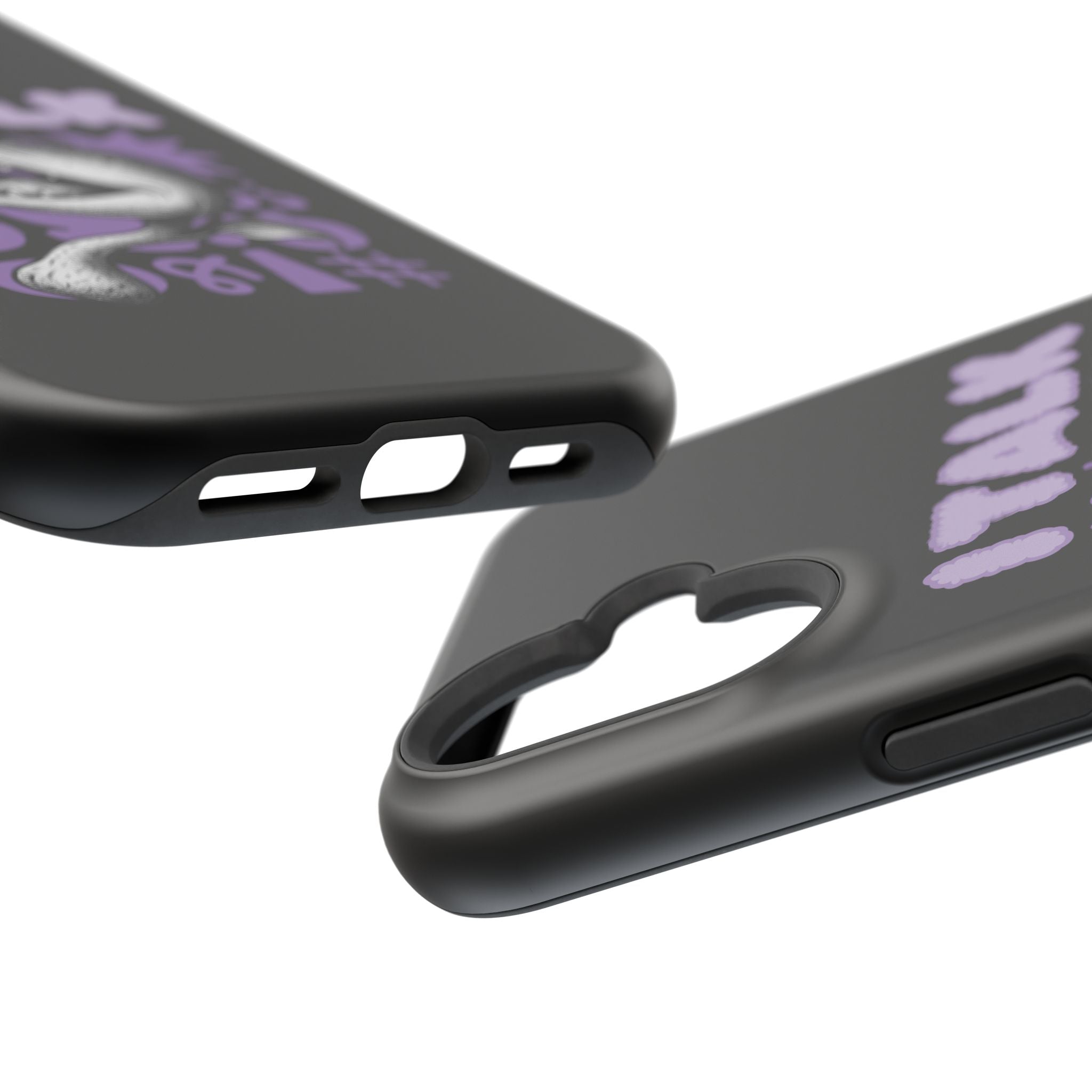 Phone Case — "I TALK" Graphic Magnetic Impact-Resistant Case