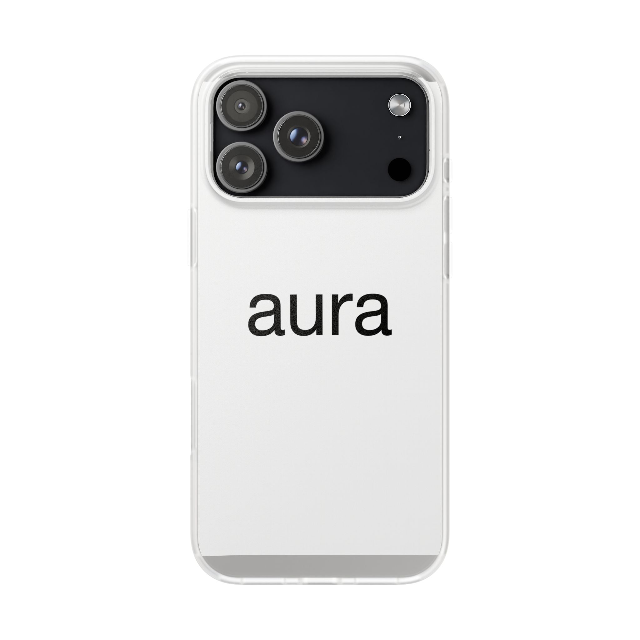 Aura Clear Flexi Phone Case — Minimalist Protective Phone Cover