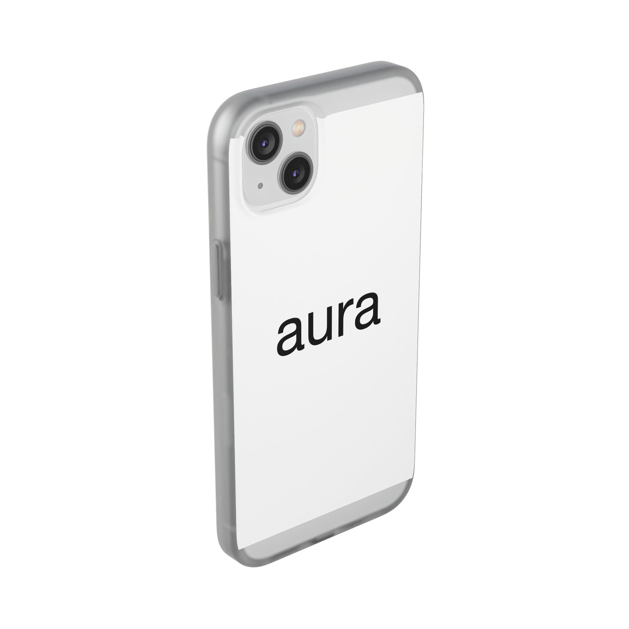 Aura Clear Flexi Phone Case — Minimalist Protective Phone Cover