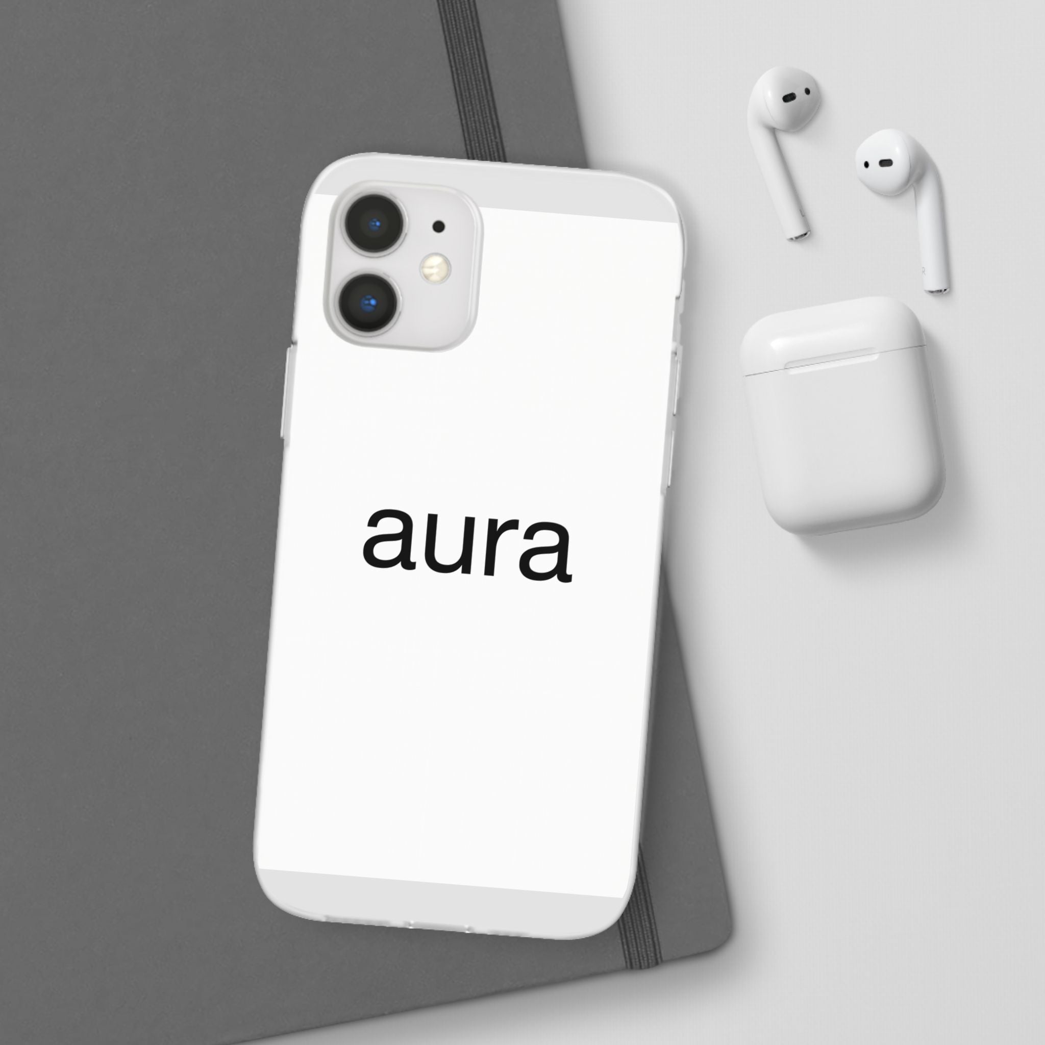Aura Clear Flexi Phone Case — Minimalist Protective Phone Cover