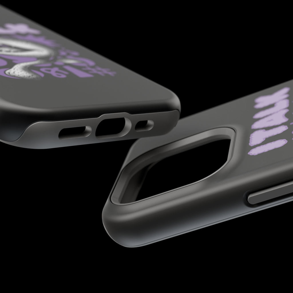 Phone Case — "I TALK" Graphic Magnetic Impact-Resistant Case