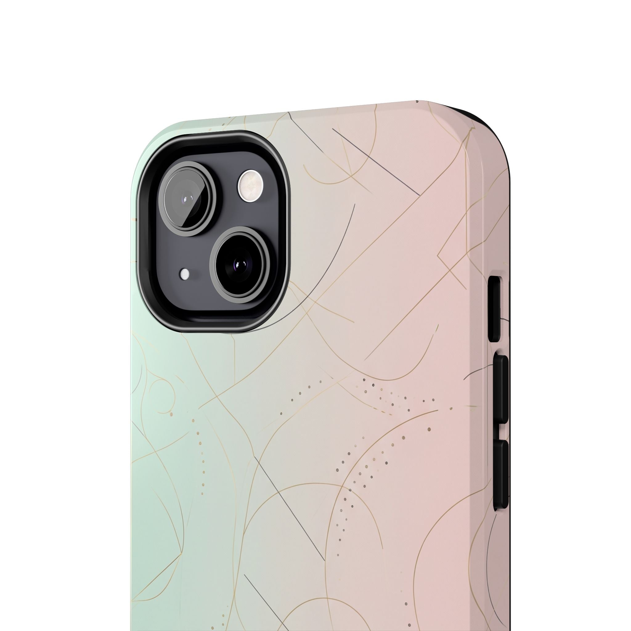 Pastel Swirl Tough Phone Case — Protective Gradient Phone Cover