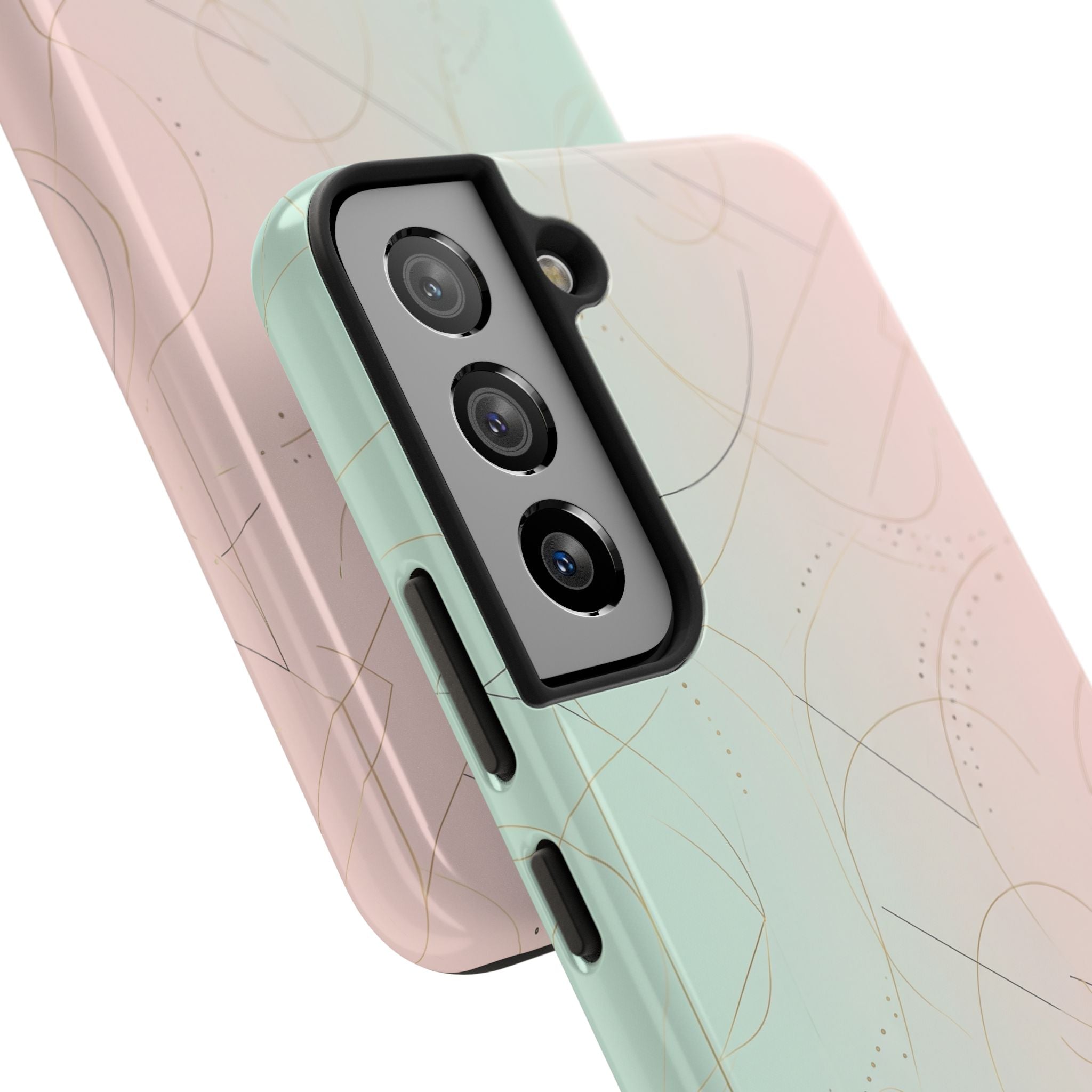 Pastel Swirl Tough Phone Case — Protective Gradient Phone Cover
