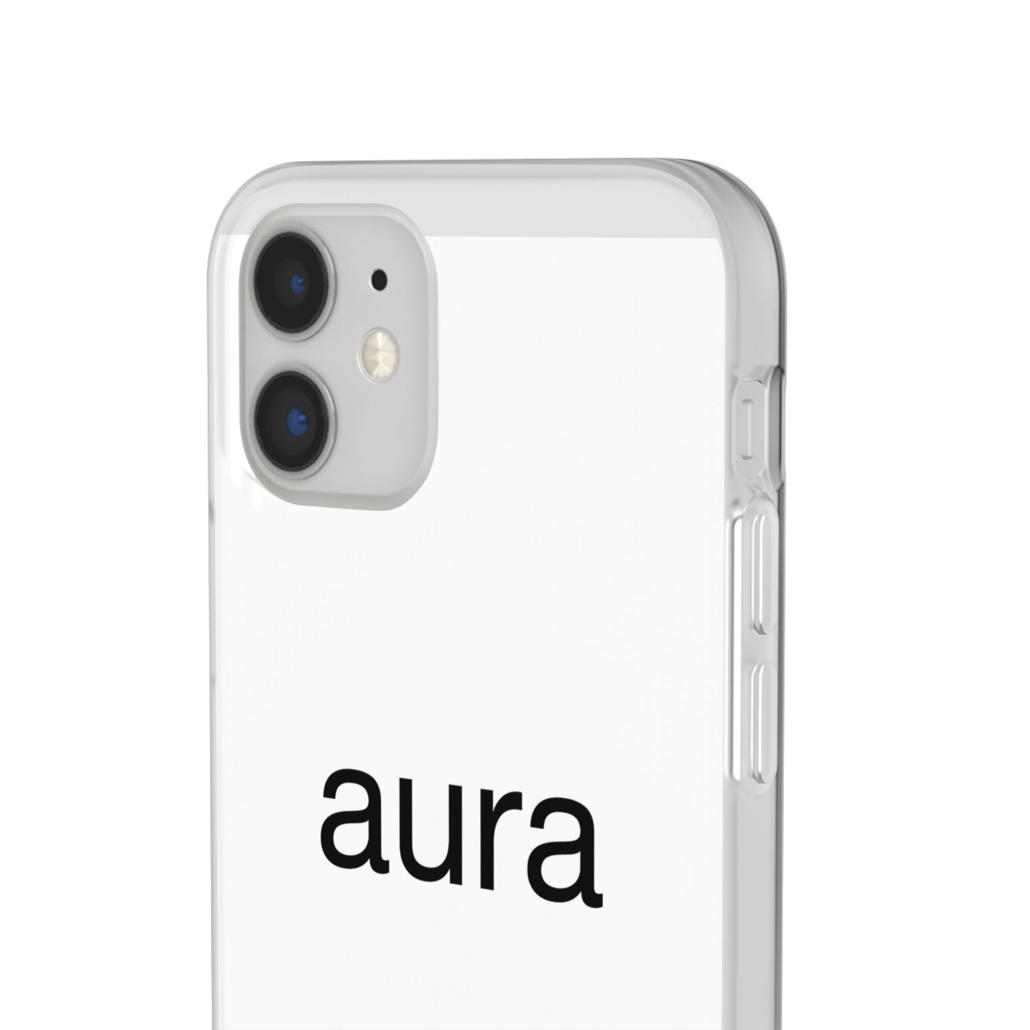 Aura Clear Flexi Phone Case — Minimalist Protective Phone Cover