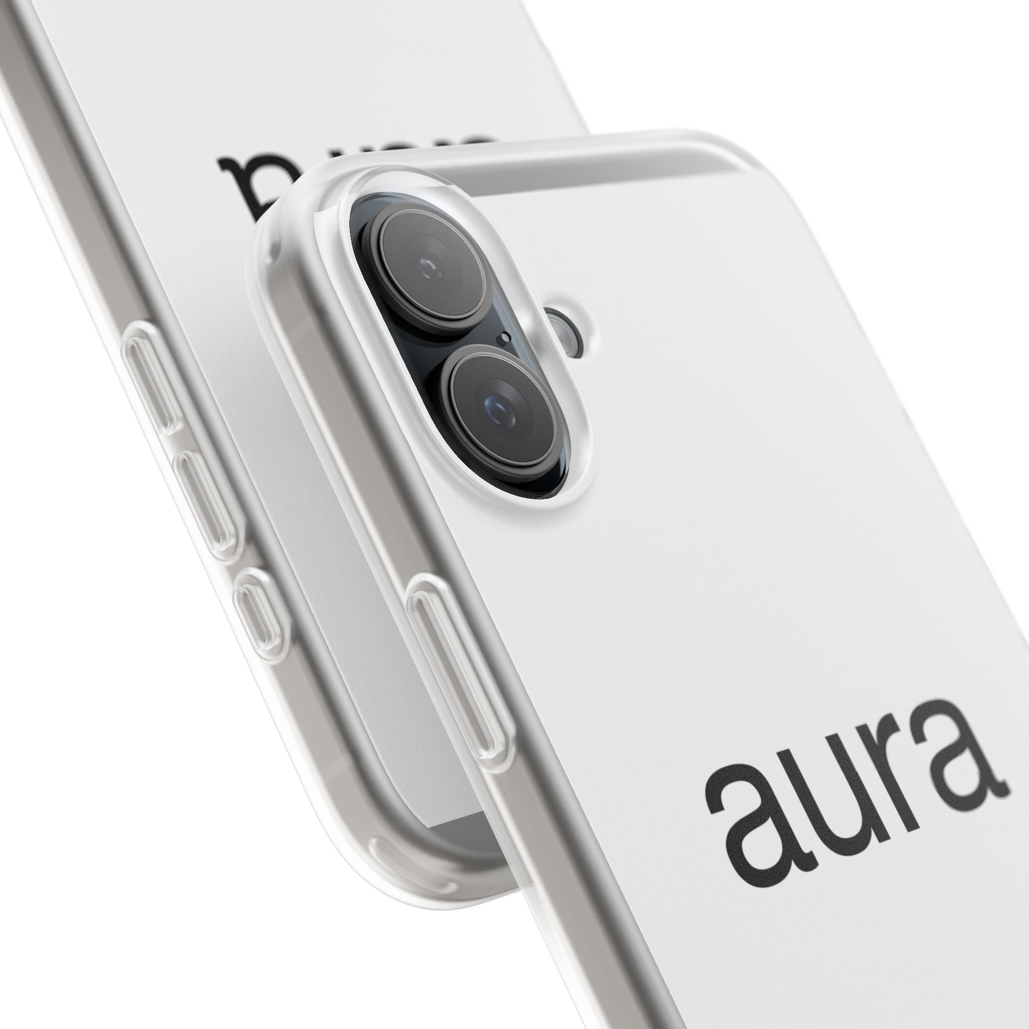 Aura Clear Flexi Phone Case — Minimalist Protective Phone Cover