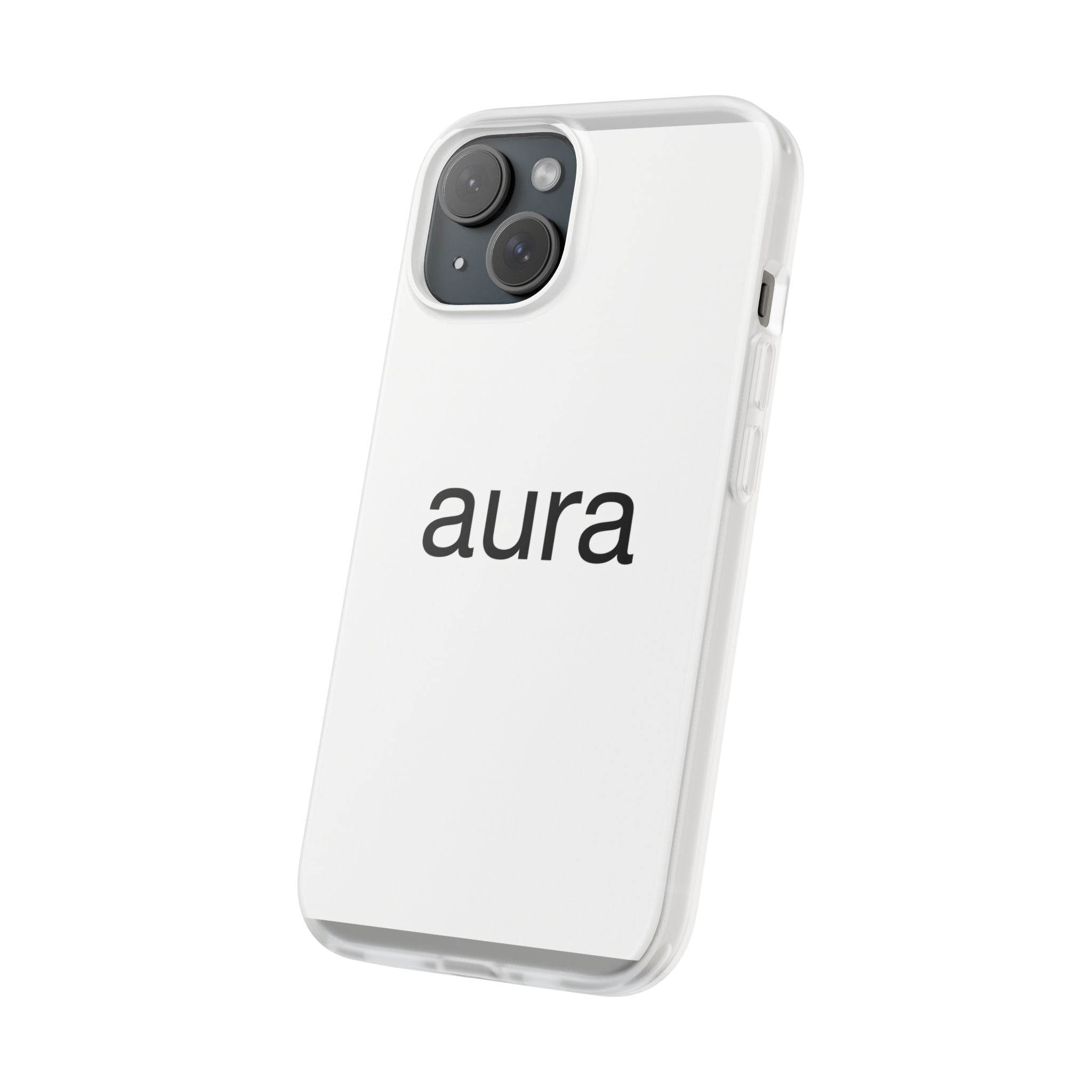 Aura Clear Flexi Phone Case — Minimalist Protective Phone Cover