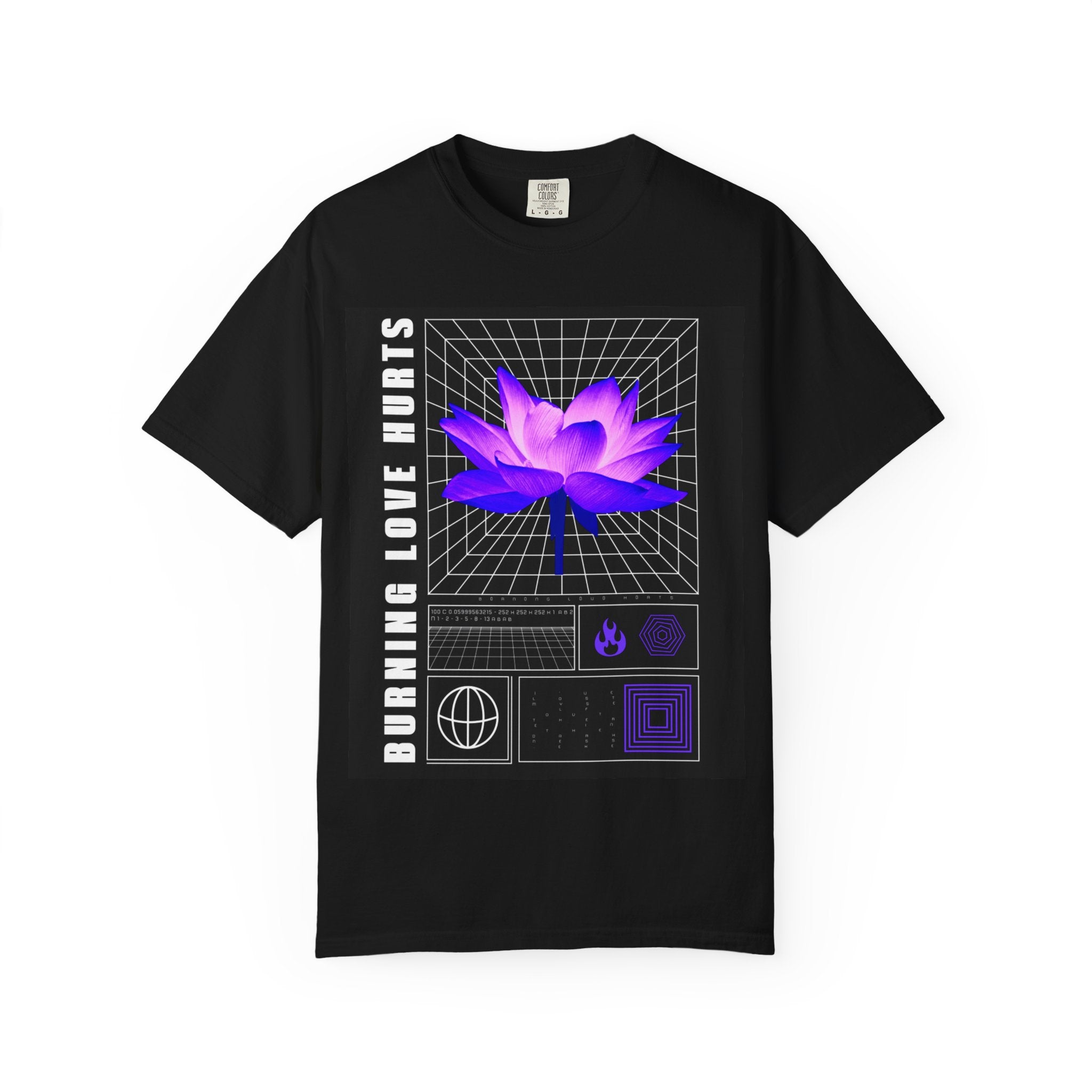 Burning Love Hurts Lotus T-Shirt