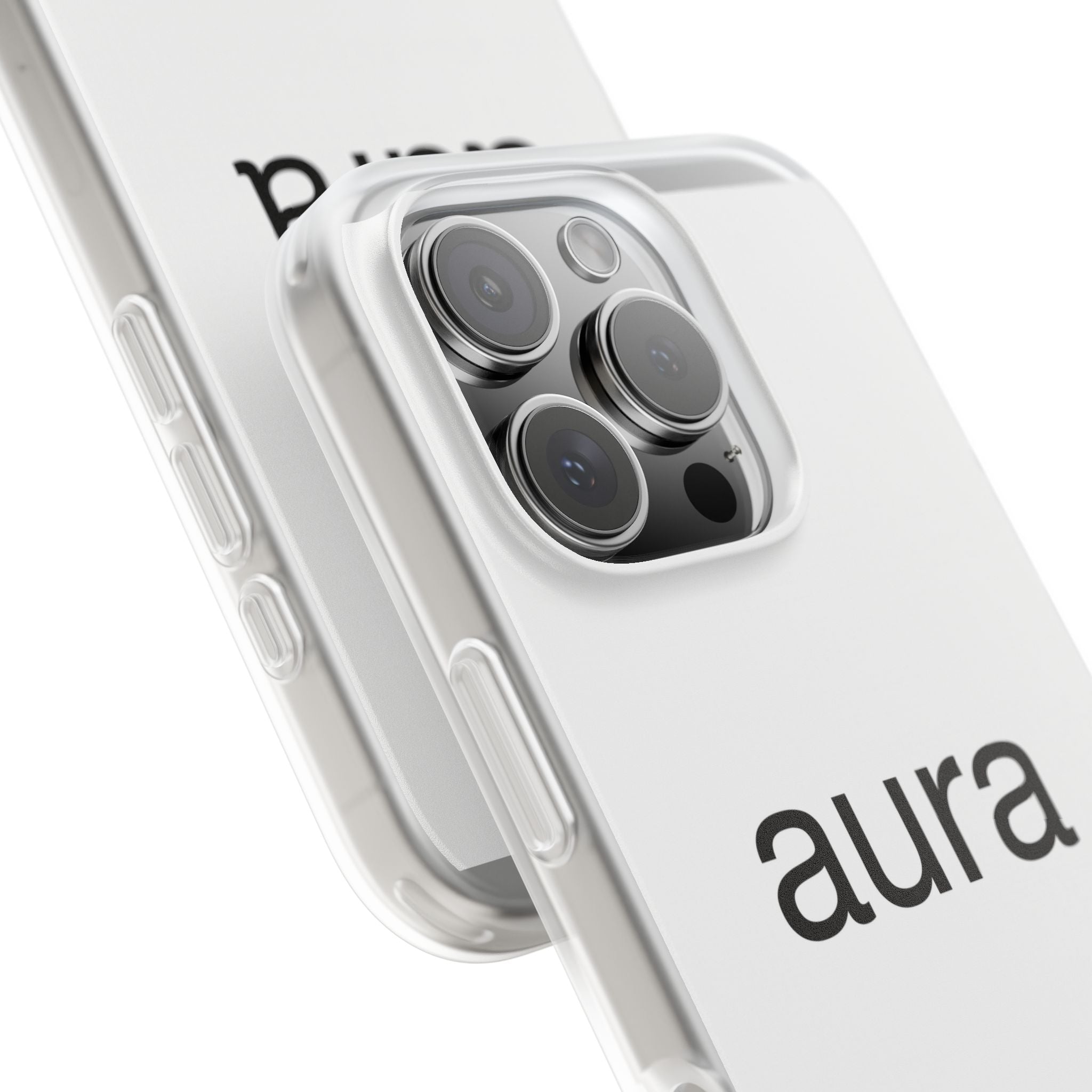Aura Clear Flexi Phone Case — Minimalist Protective Phone Cover