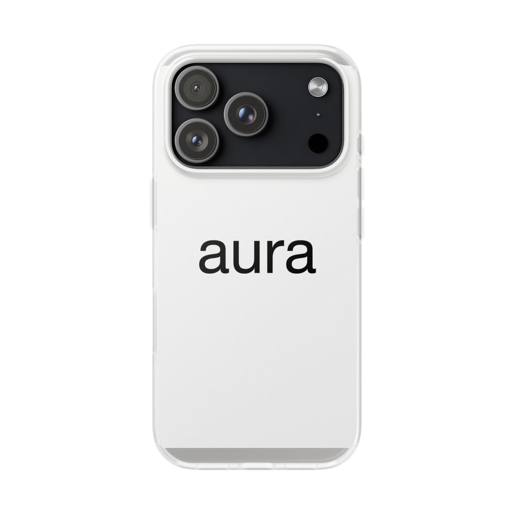 Aura Clear Flexi Phone Case — Minimalist Protective Phone Cover