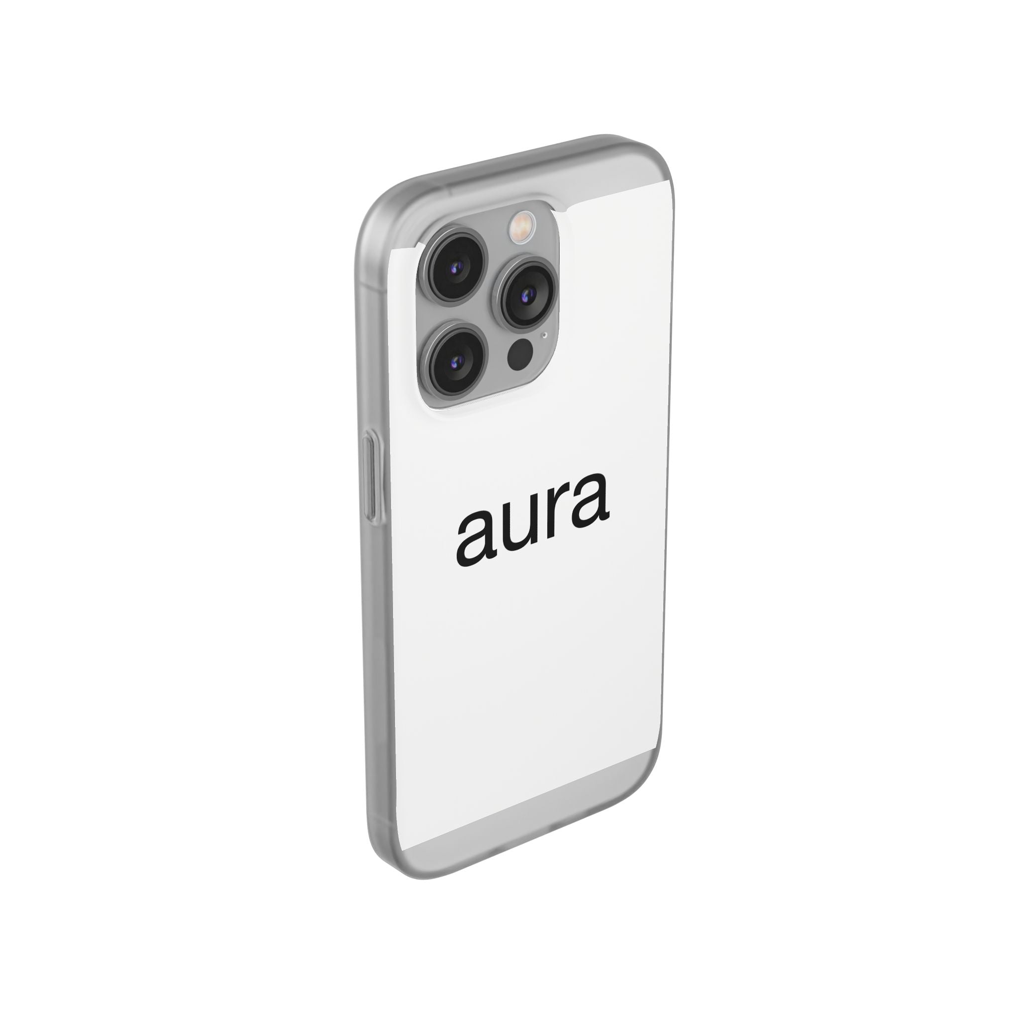 Aura Clear Flexi Phone Case — Minimalist Protective Phone Cover