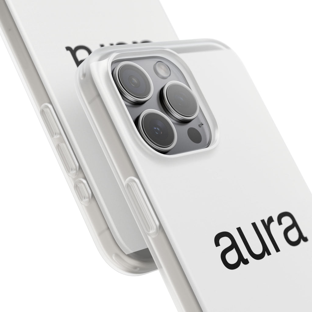 Aura Clear Flexi Phone Case — Minimalist Protective Phone Cover