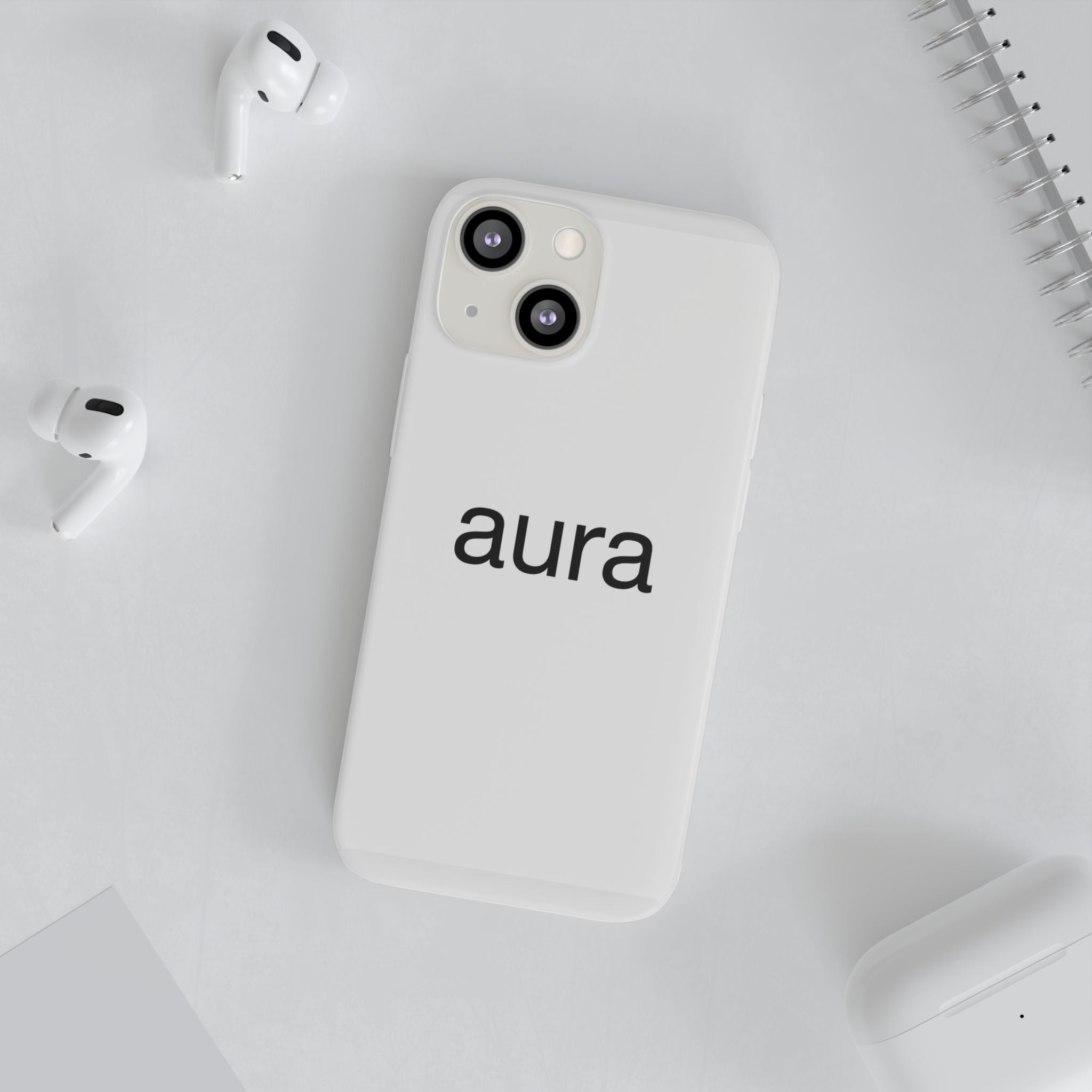 Aura Clear Flexi Phone Case — Minimalist Protective Phone Cover