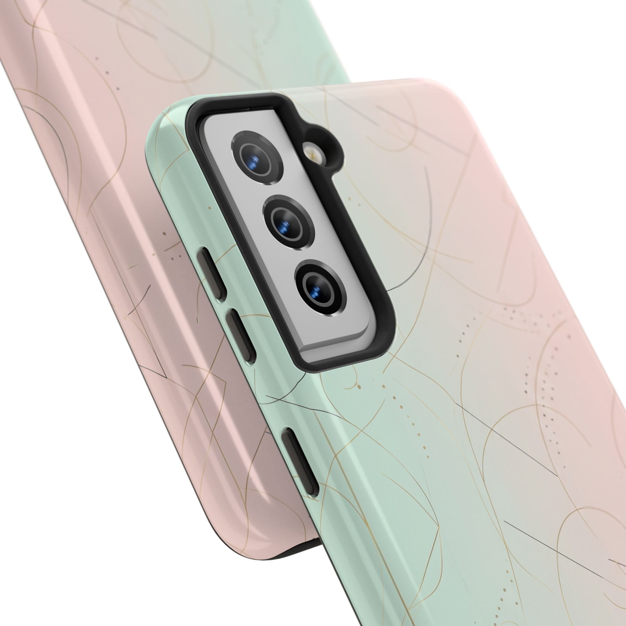 Pastel Swirl Tough Phone Case — Protective Gradient Phone Cover