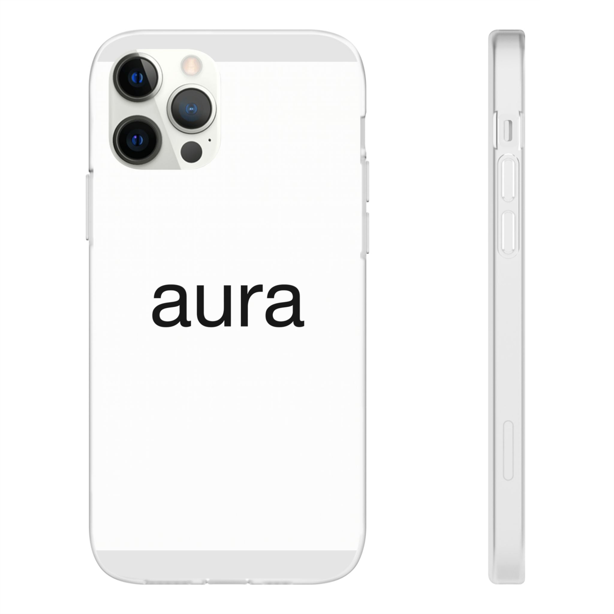 Aura Clear Flexi Phone Case — Minimalist Protective Phone Cover