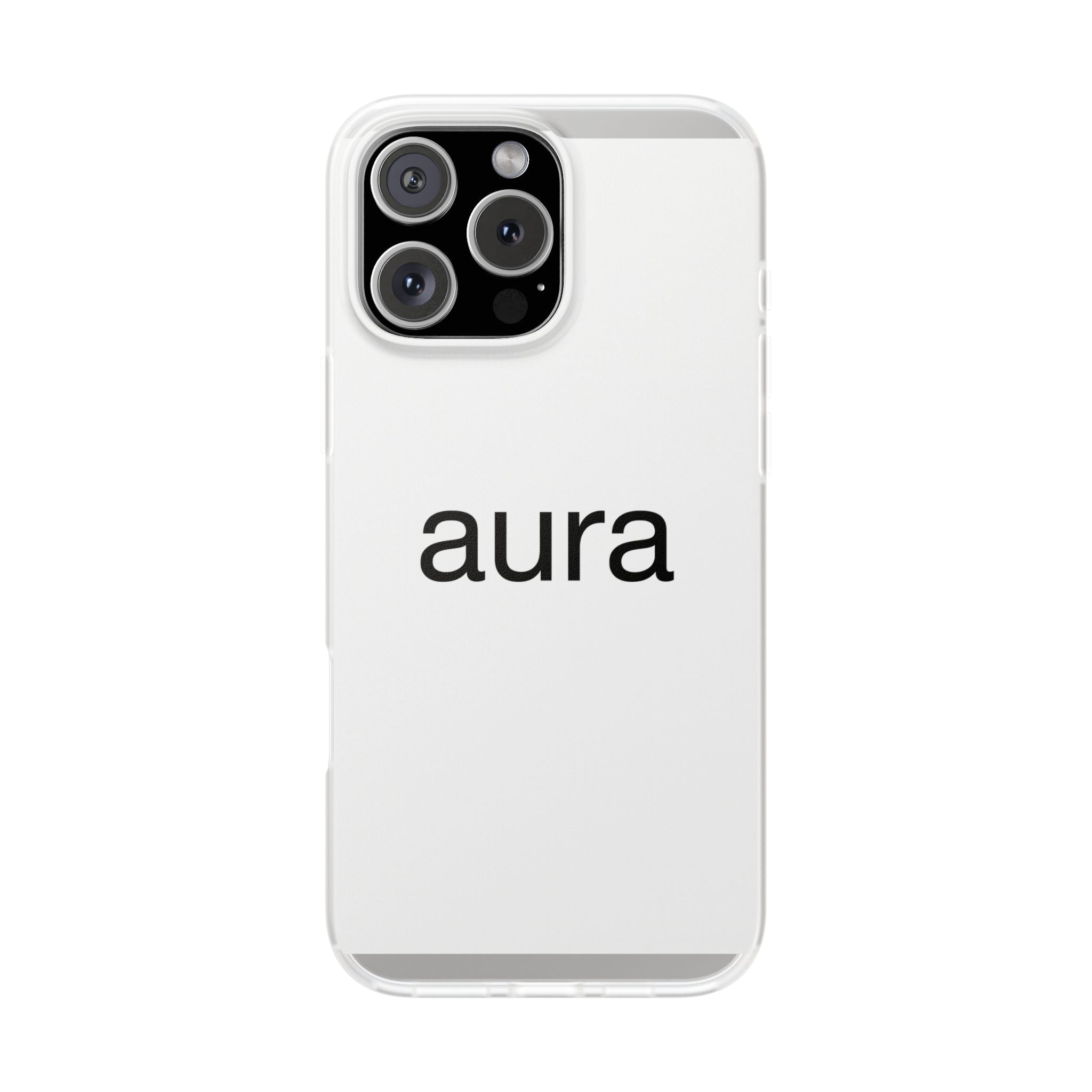 Aura Clear Flexi Phone Case — Minimalist Protective Phone Cover