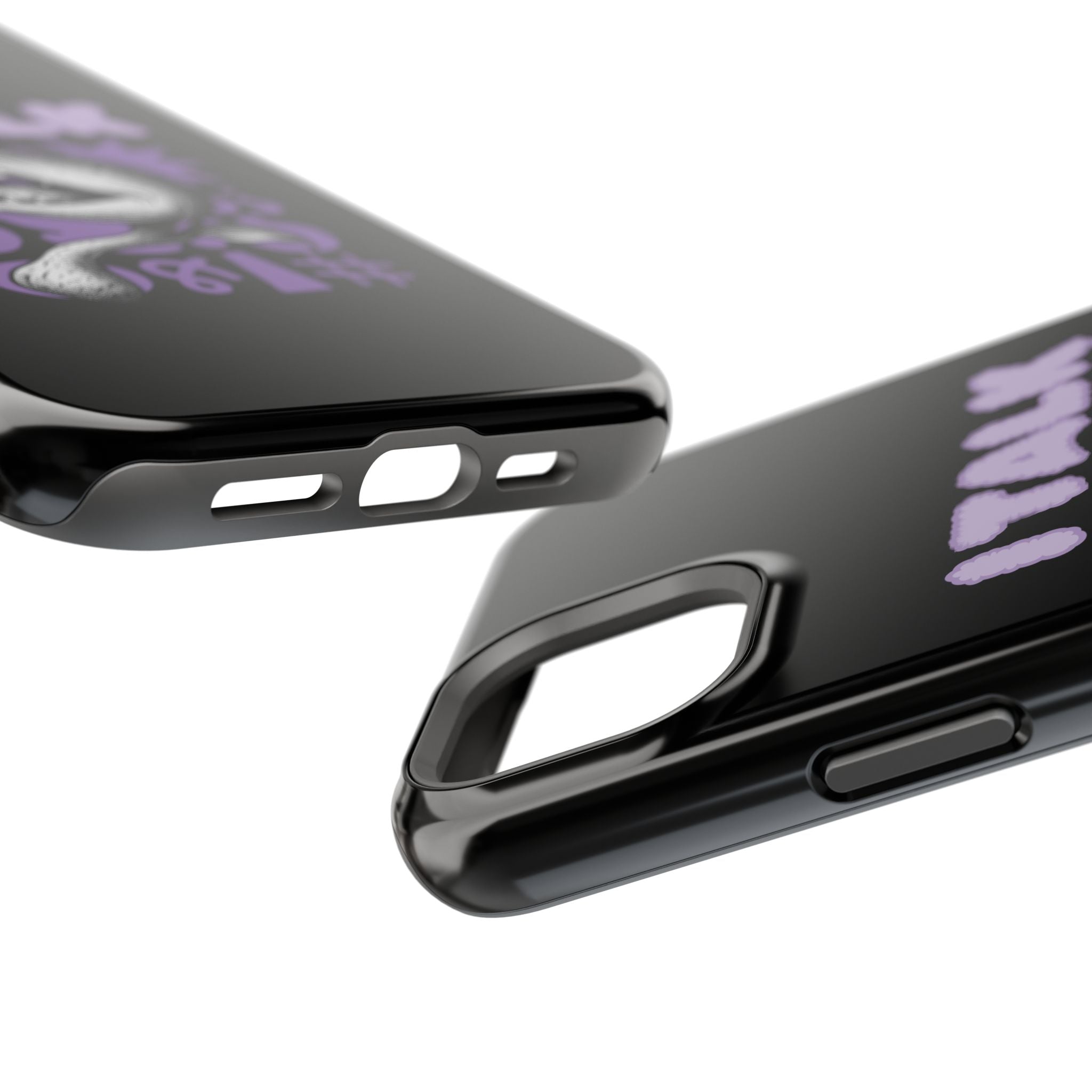 Phone Case — "I TALK" Graphic Magnetic Impact-Resistant Case