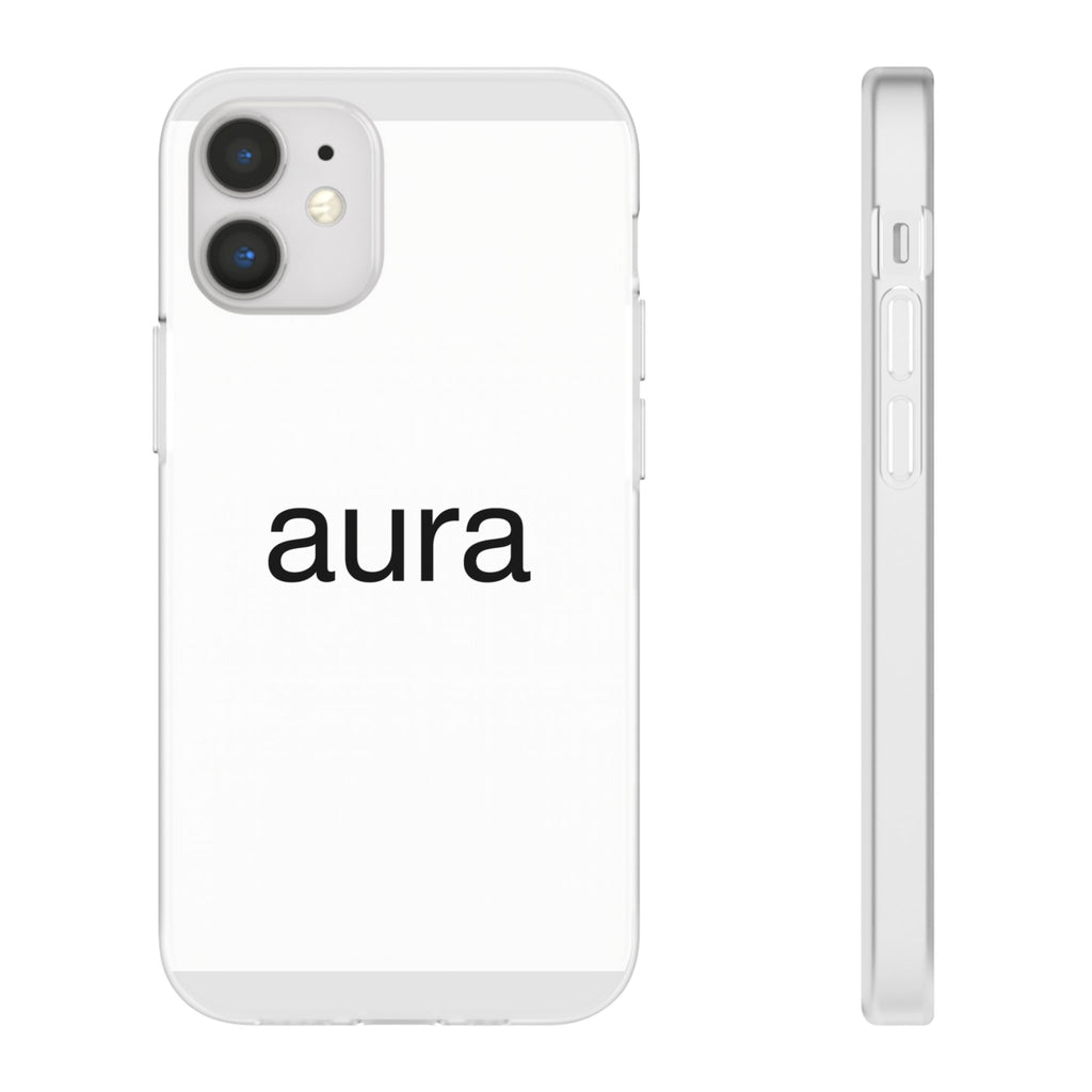 Aura Clear Flexi Phone Case — Minimalist Protective Phone Cover