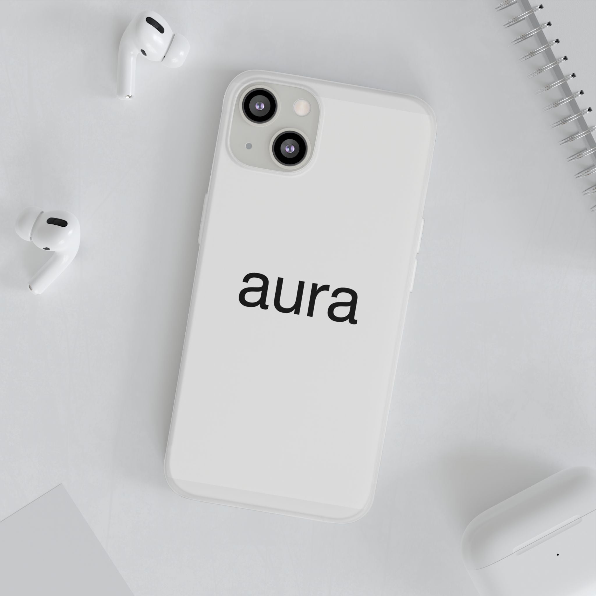 Aura Clear Flexi Phone Case — Minimalist Protective Phone Cover