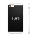 Aura Black Minimalist Phone Case