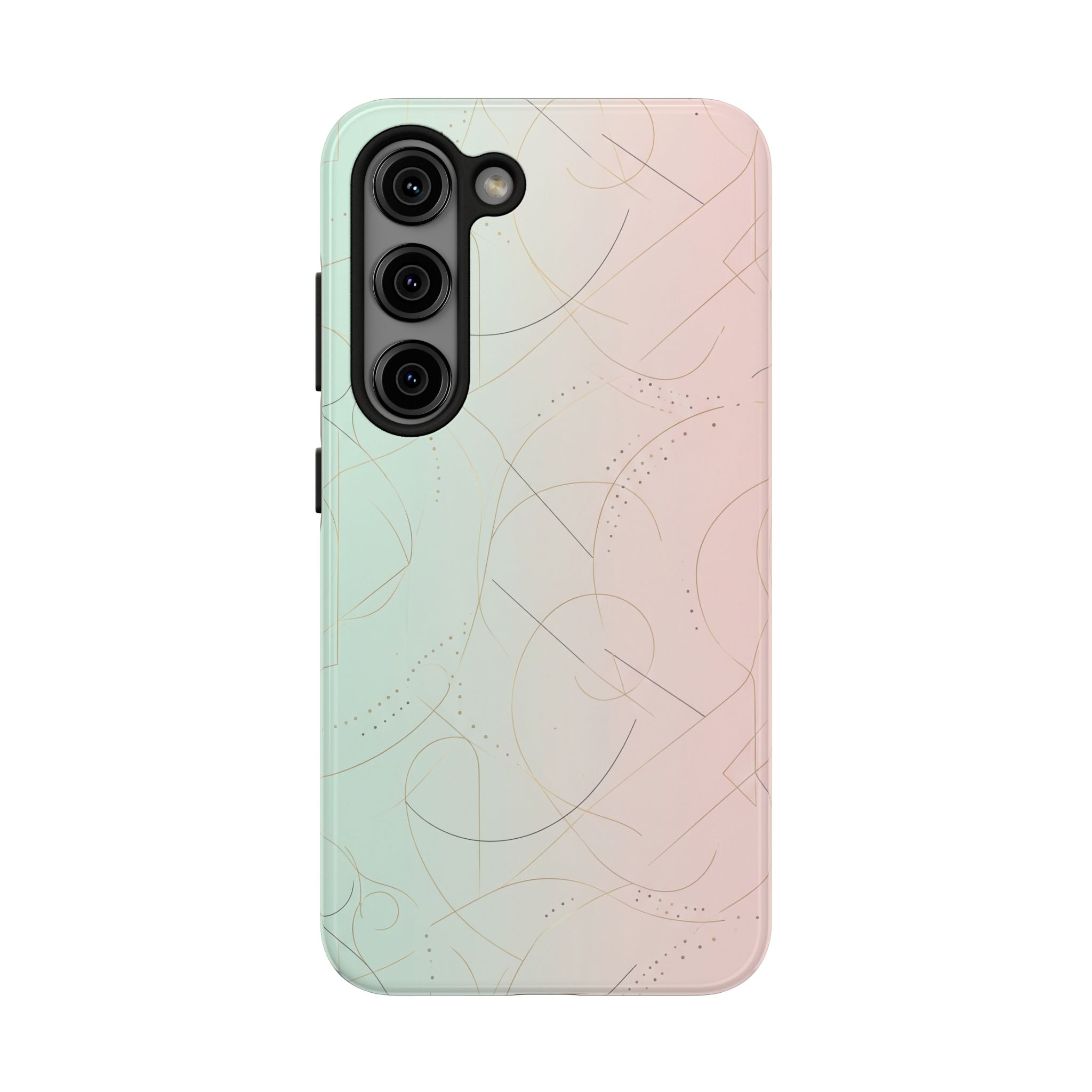 Pastel Swirl Tough Phone Case — Protective Gradient Phone Cover