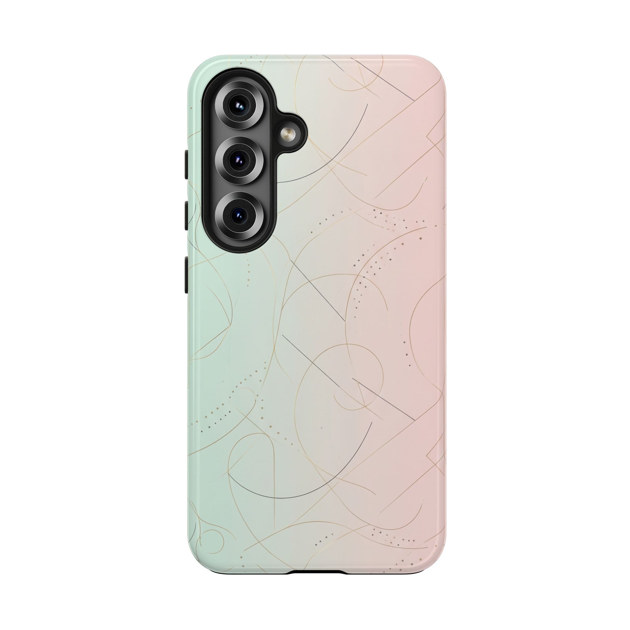 Pastel Swirl Tough Phone Case — Protective Gradient Phone Cover