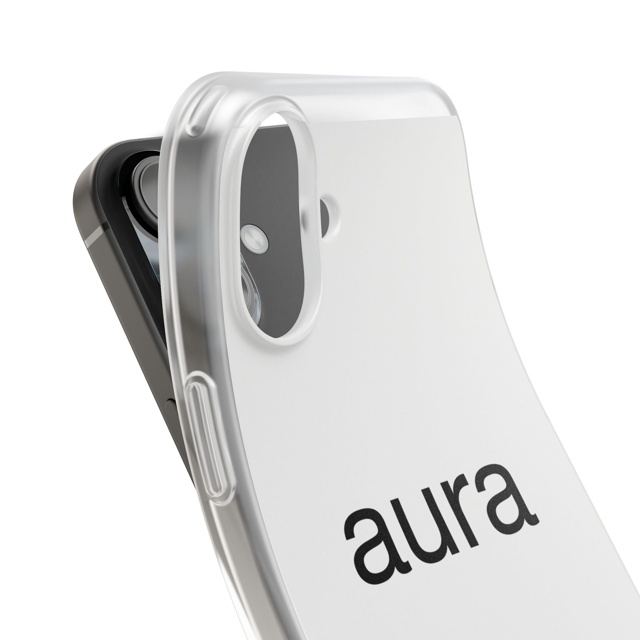 Aura Clear Flexi Phone Case — Minimalist Protective Phone Cover