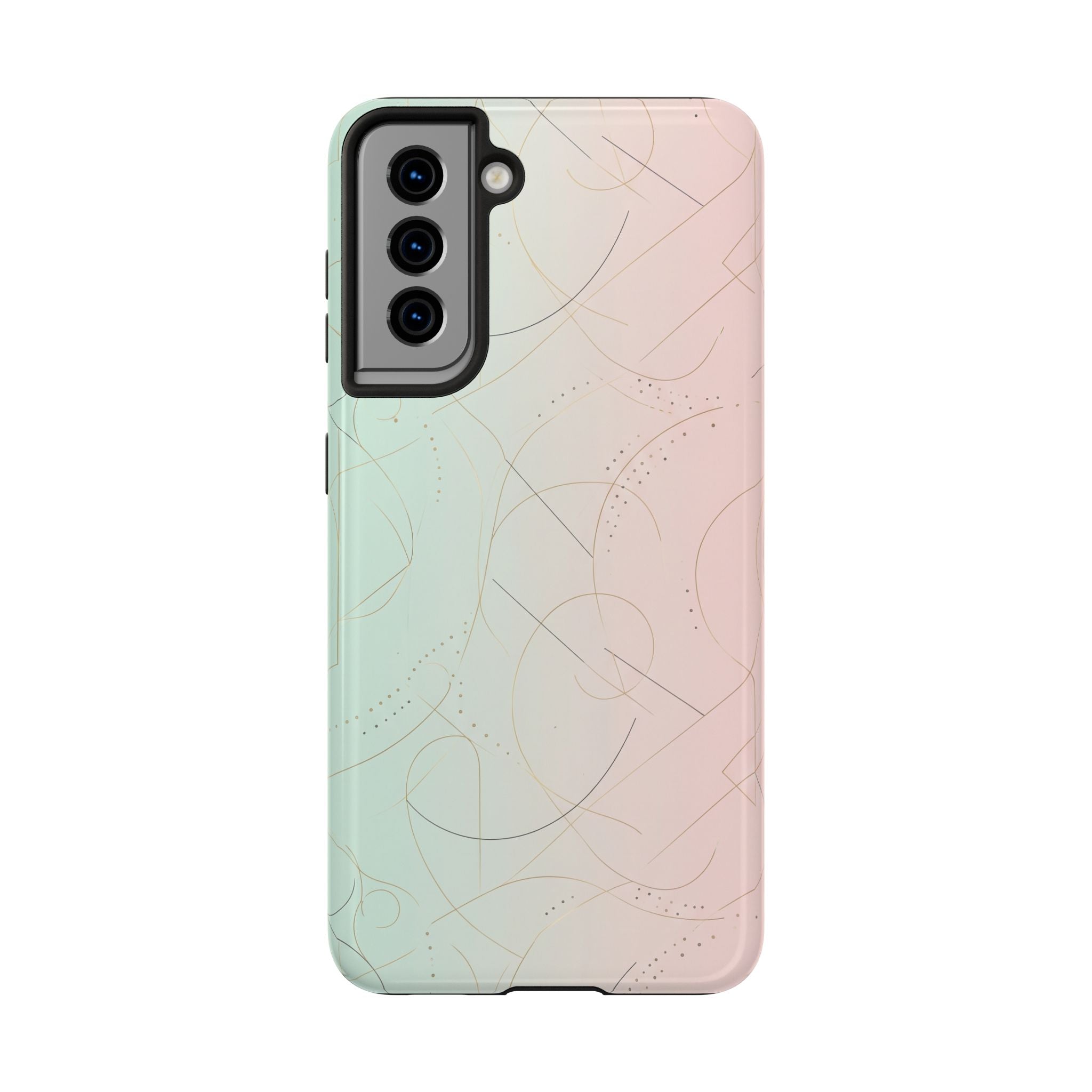 Pastel Swirl Tough Phone Case — Protective Gradient Phone Cover