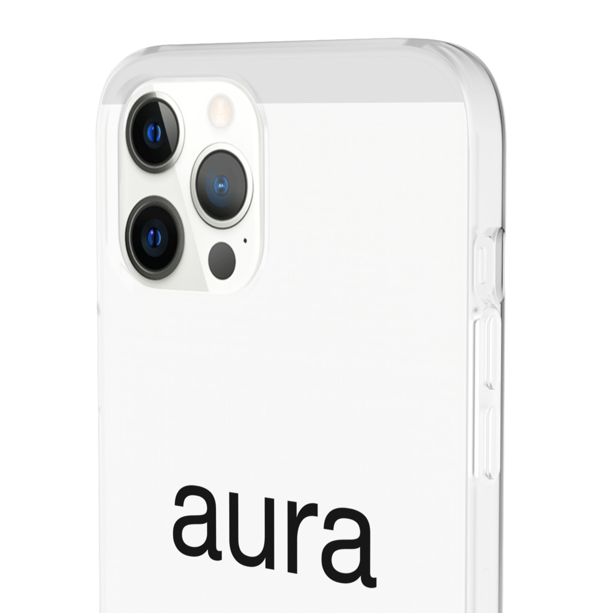 Aura Clear Flexi Phone Case — Minimalist Protective Phone Cover