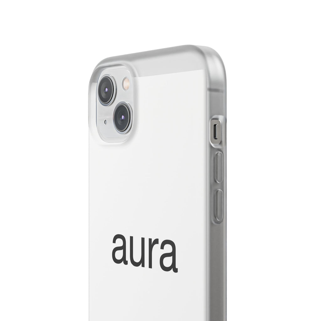 Aura Clear Flexi Phone Case — Minimalist Protective Phone Cover