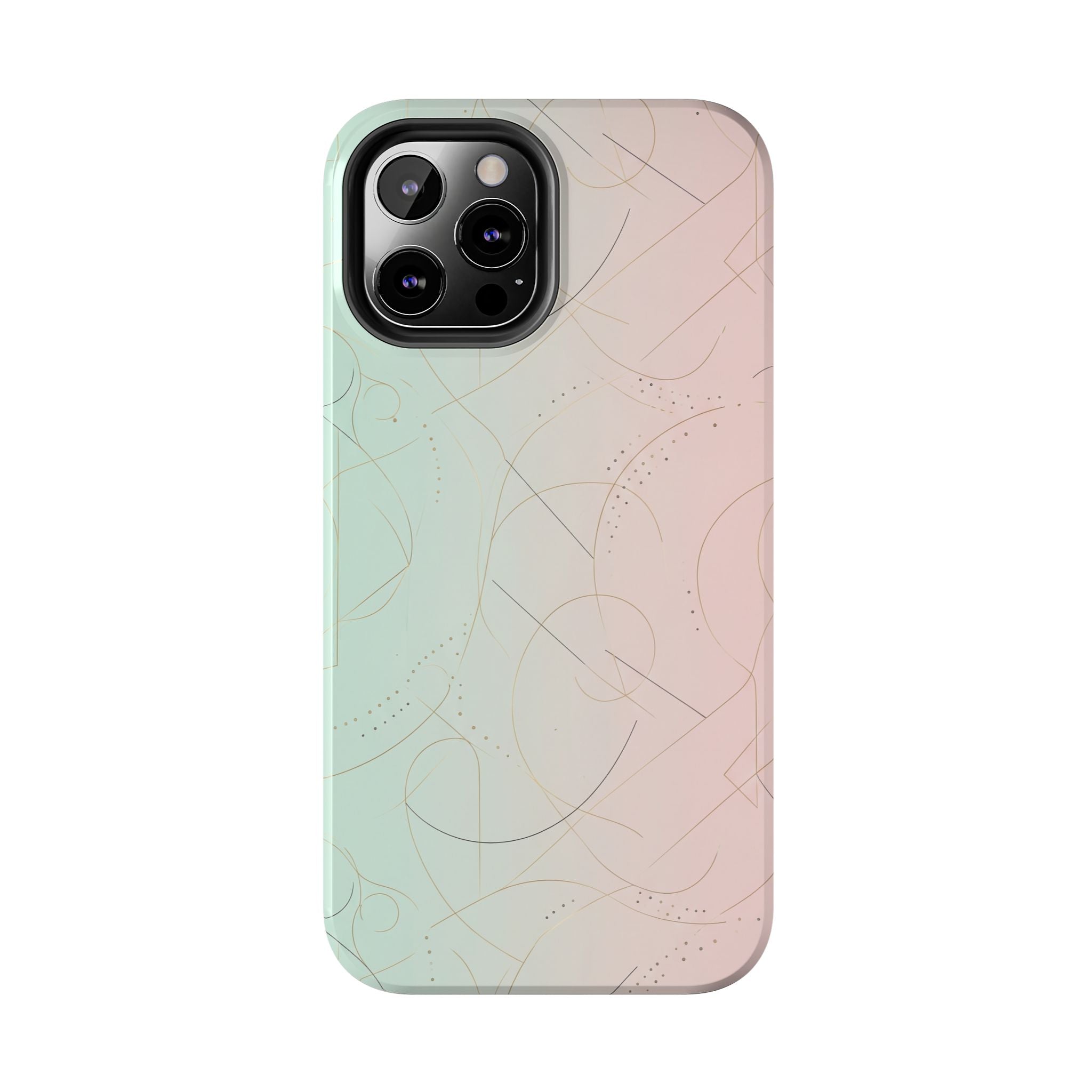 Pastel Swirl Tough Phone Case — Protective Gradient Phone Cover