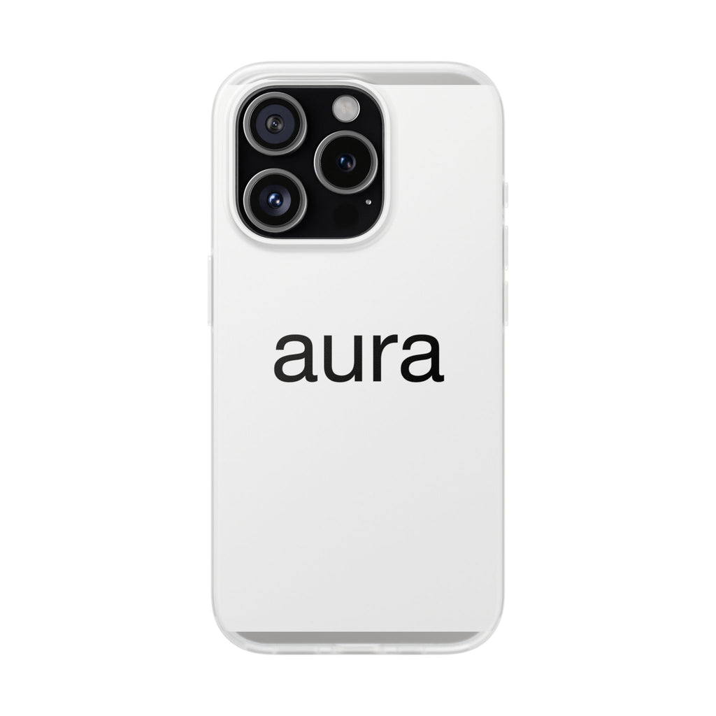 Aura Clear Flexi Phone Case — Minimalist Protective Phone Cover