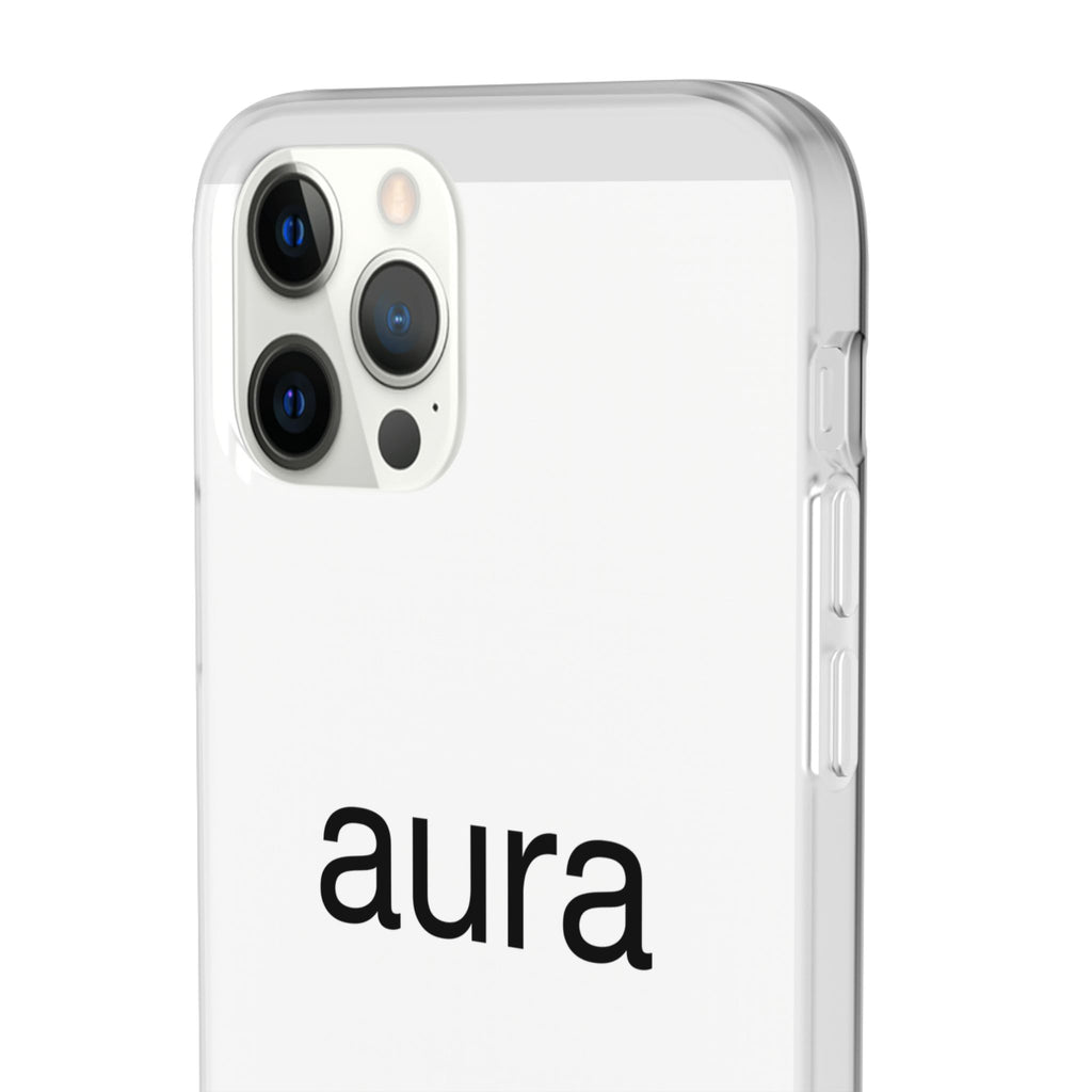 Aura Clear Flexi Phone Case — Minimalist Protective Phone Cover