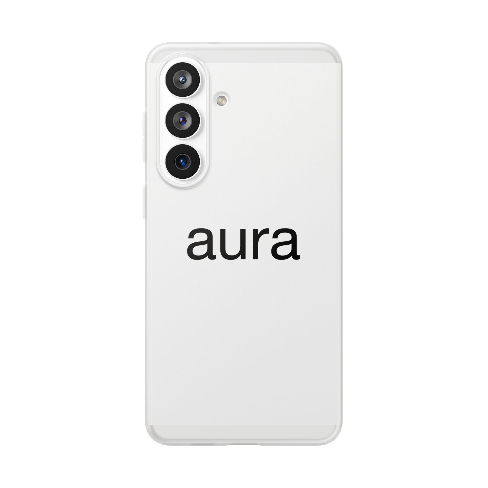 Aura Clear Flexi Phone Case — Minimalist Protective Phone Cover