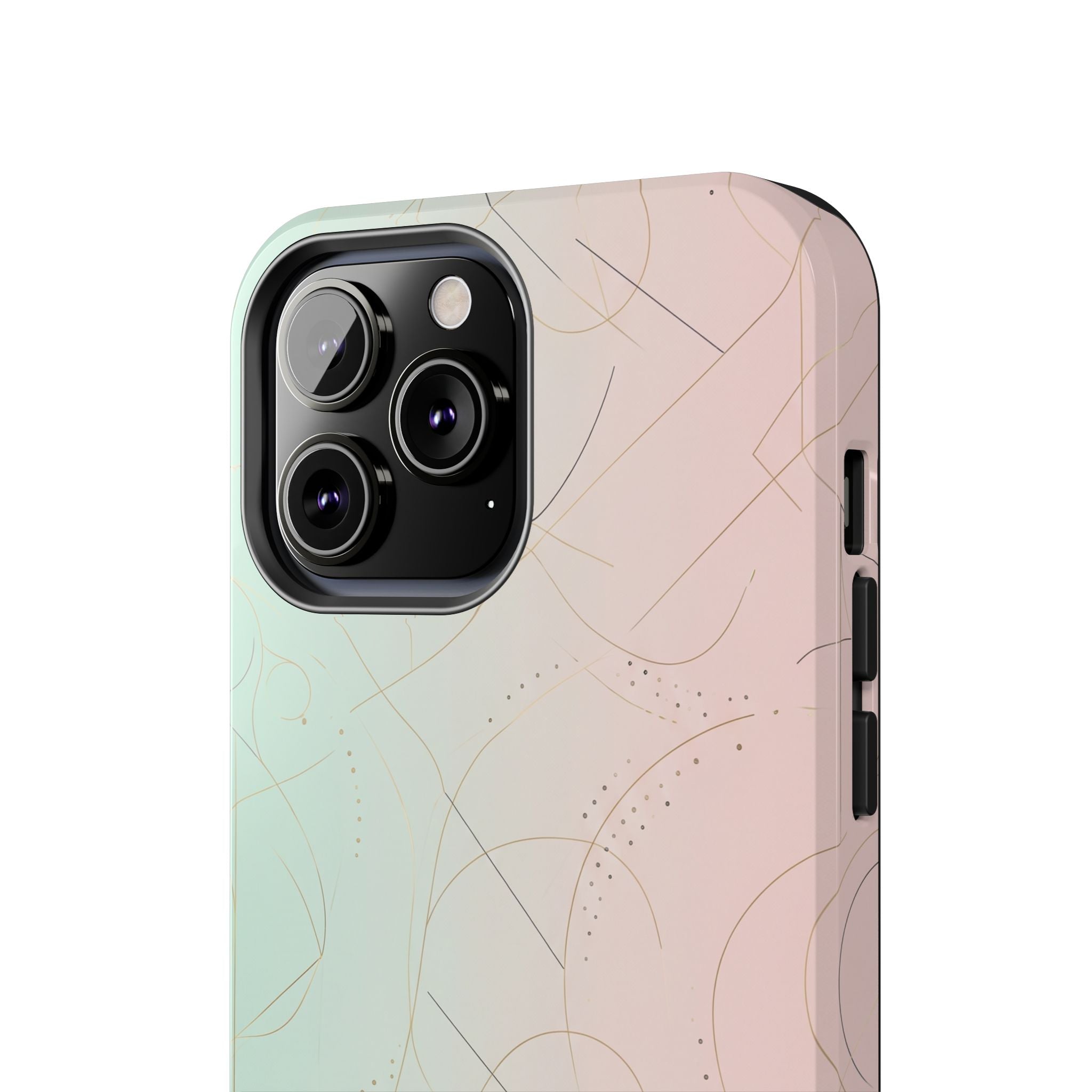 Pastel Swirl Tough Phone Case — Protective Gradient Phone Cover