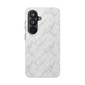 Marble Scratch Pattern Tough Phone Case — Protective iPhone Cover