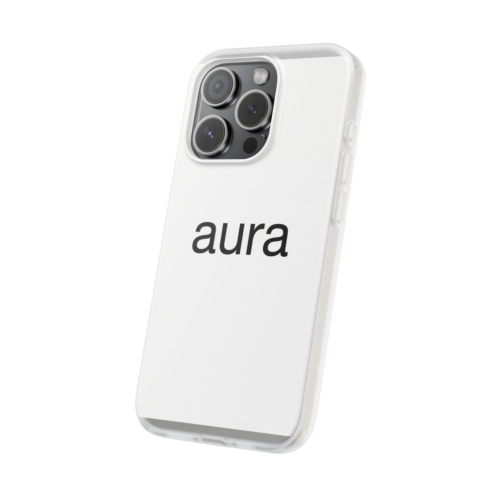Aura Clear Flexi Phone Case — Minimalist Protective Phone Cover