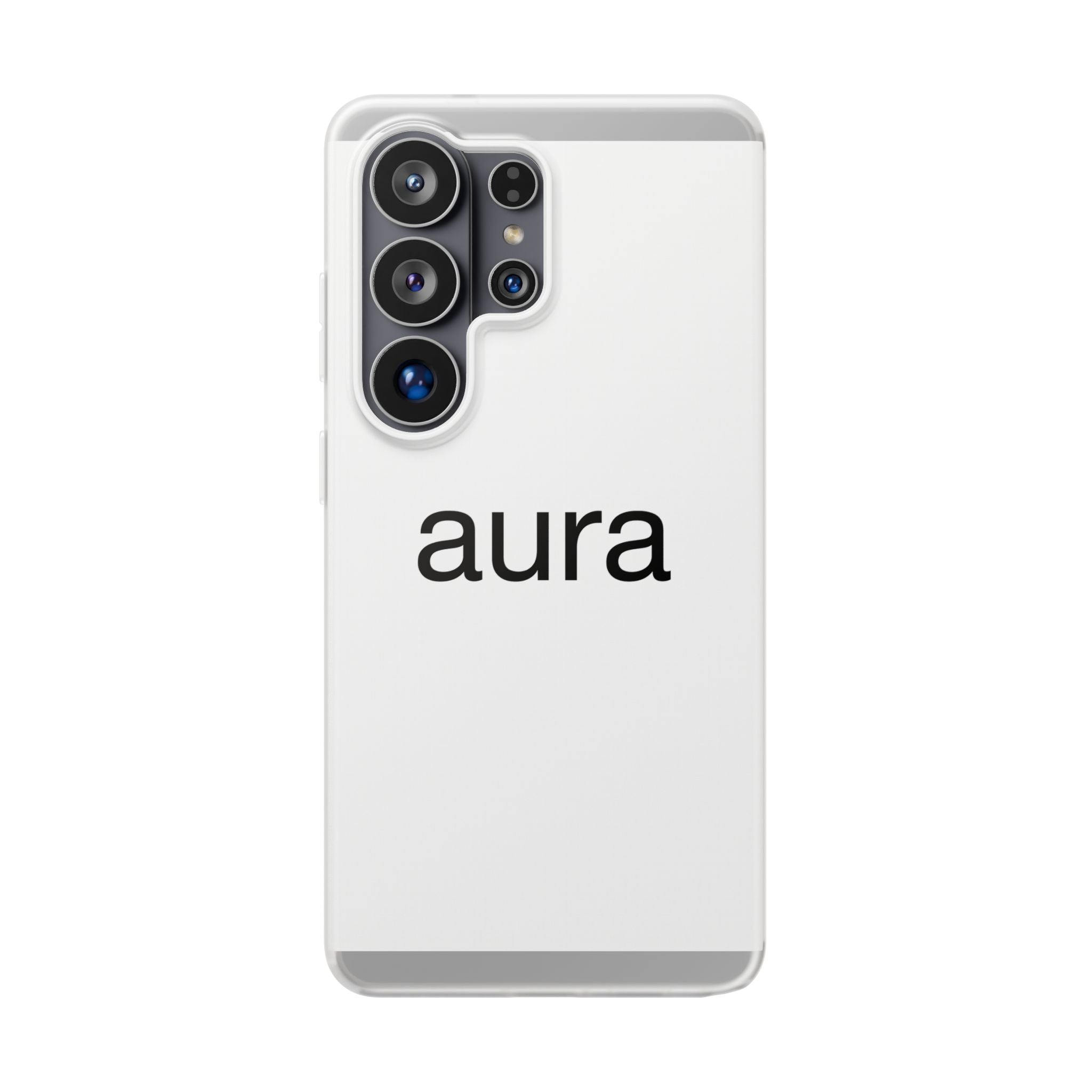 Aura Clear Flexi Phone Case — Minimalist Protective Phone Cover