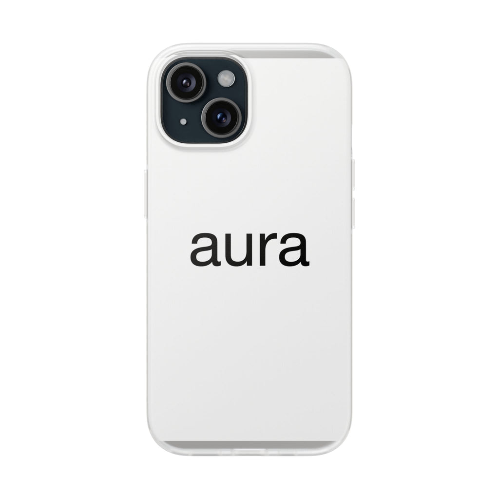 Aura Clear Flexi Phone Case — Minimalist Protective Phone Cover