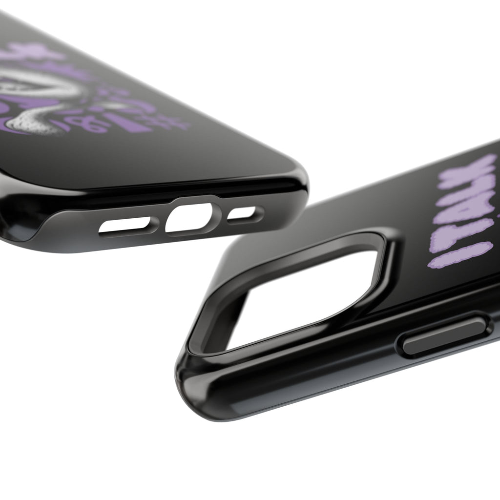 Phone Case — "I TALK" Graphic Magnetic Impact-Resistant Case