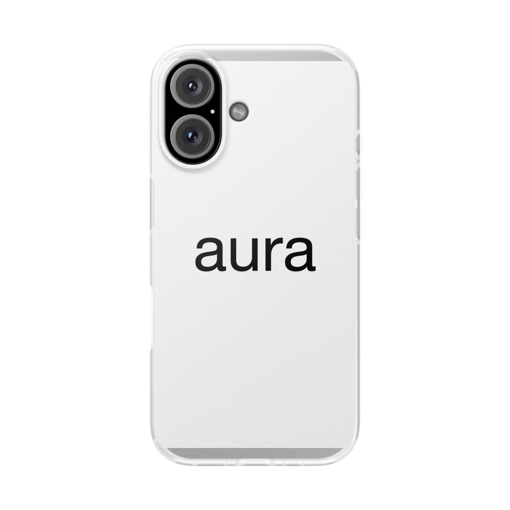 Aura Clear Flexi Phone Case — Minimalist Protective Phone Cover