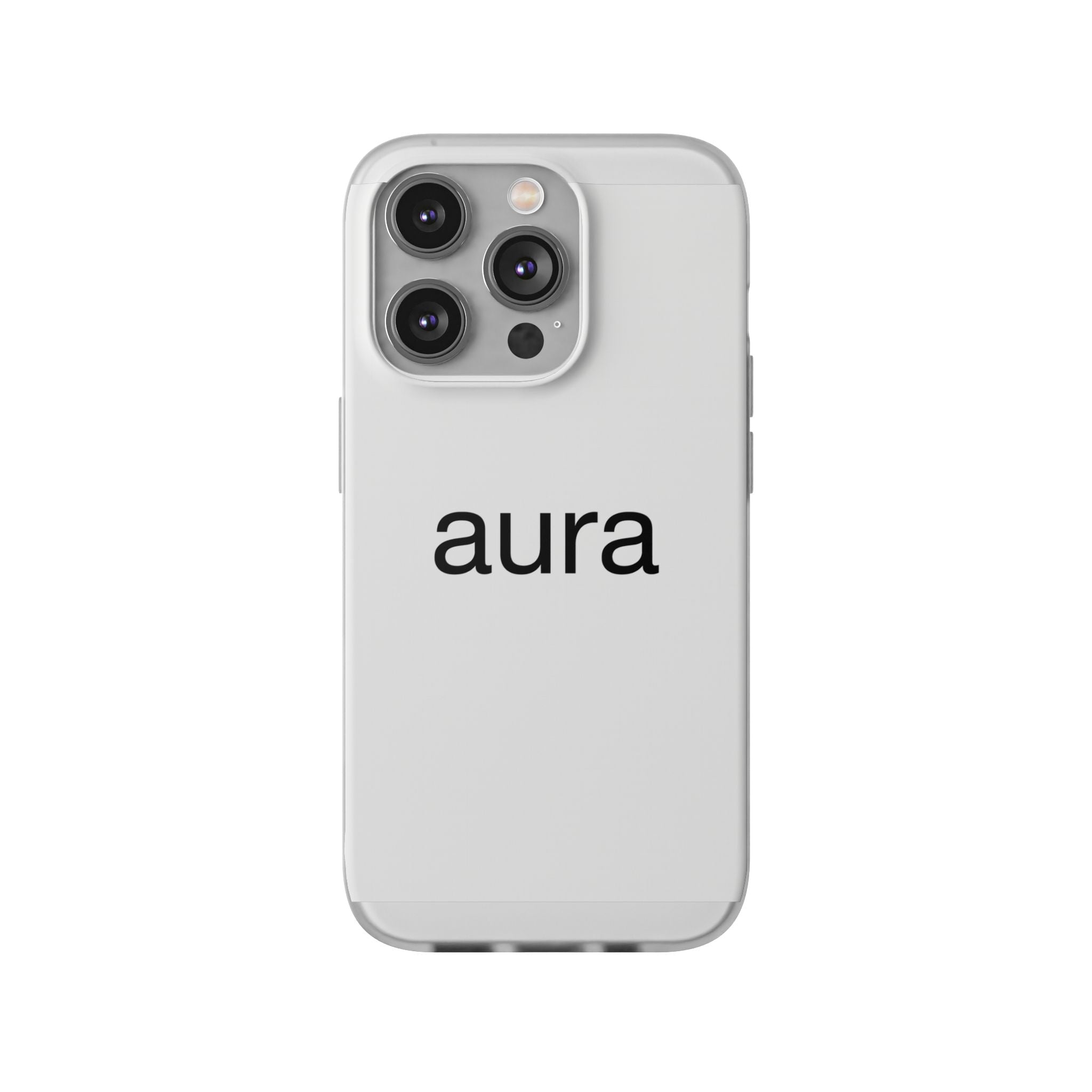 Aura Clear Flexi Phone Case — Minimalist Protective Phone Cover