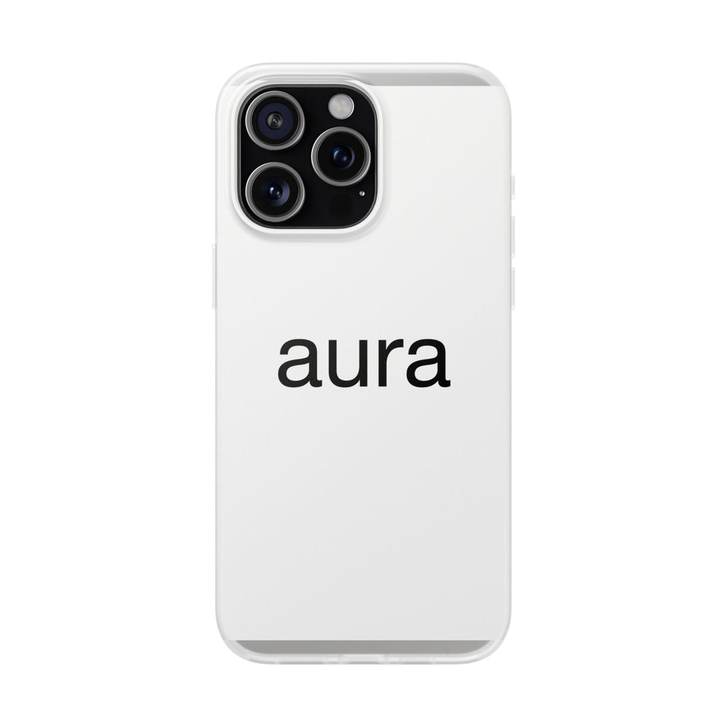 Aura Clear Flexi Phone Case — Minimalist Protective Phone Cover