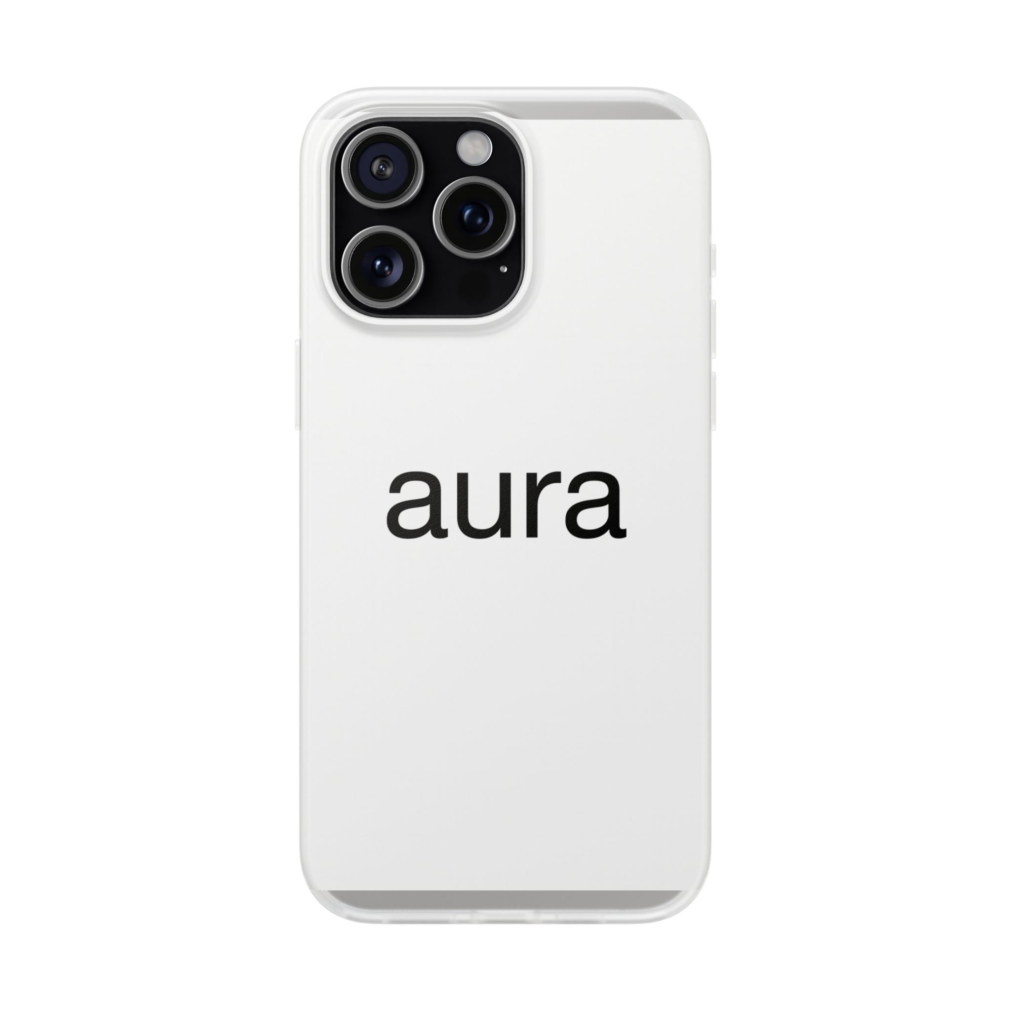 Aura Clear Flexi Phone Case — Minimalist Protective Phone Cover