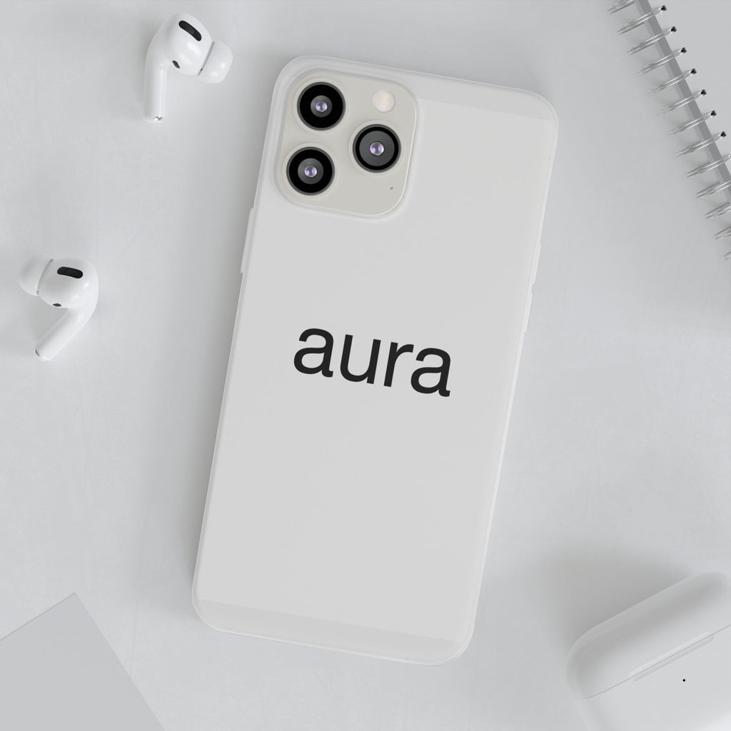Aura Clear Flexi Phone Case — Minimalist Protective Phone Cover