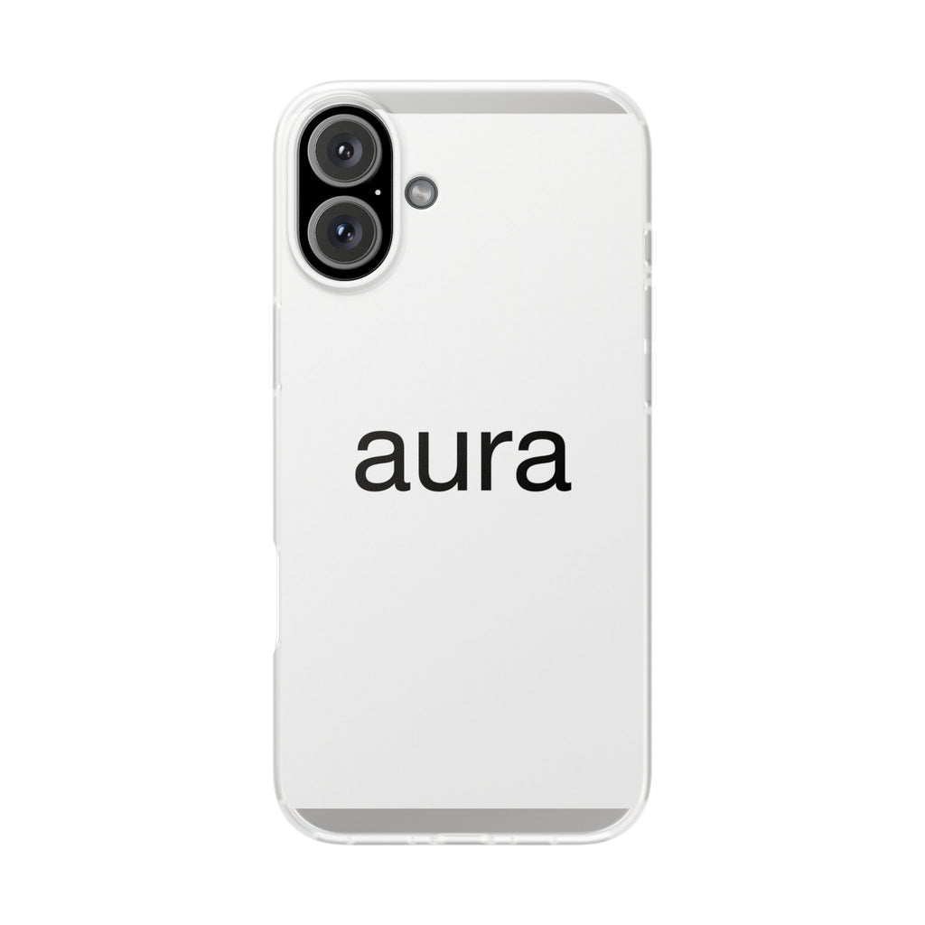 Aura Clear Flexi Phone Case — Minimalist Protective Phone Cover