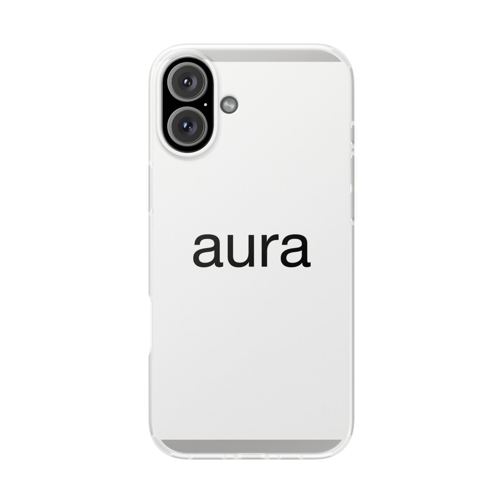 Aura Clear Flexi Phone Case — Minimalist Protective Phone Cover
