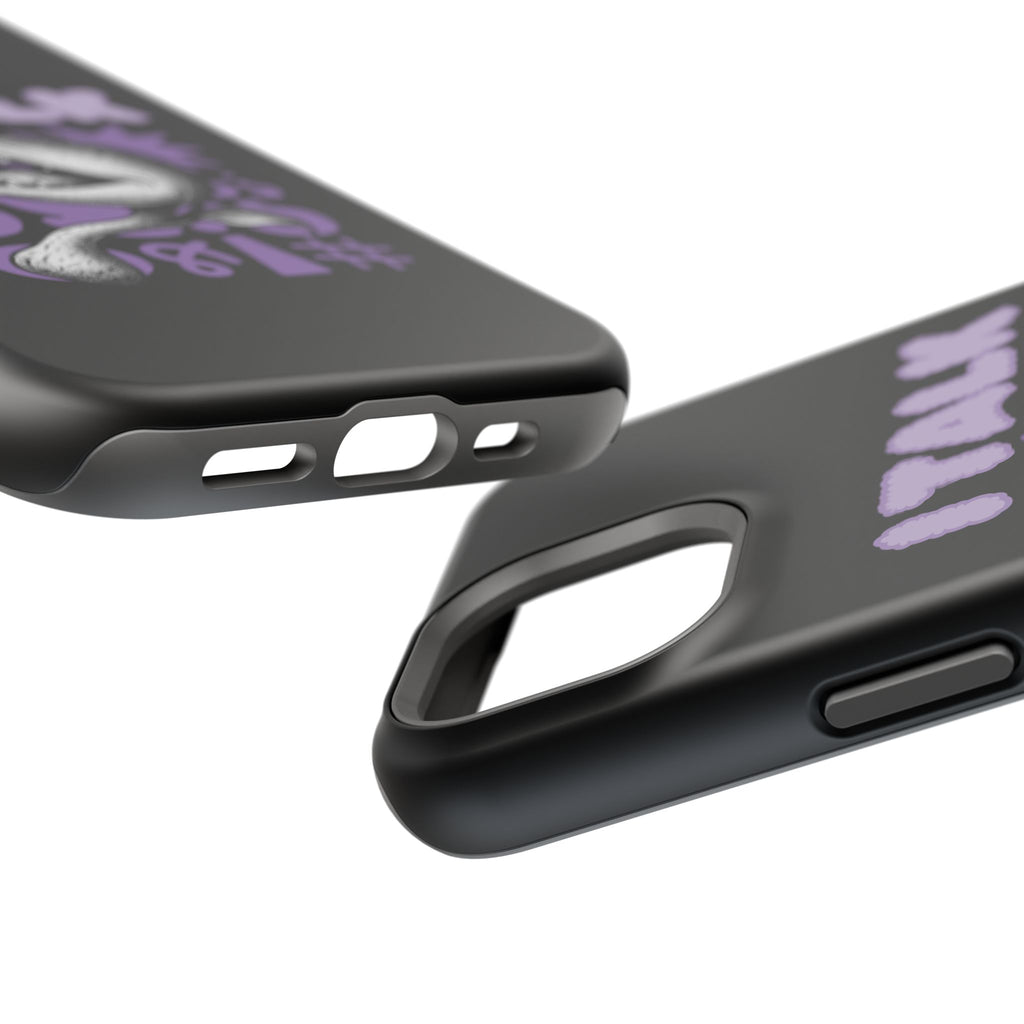 Phone Case — "I TALK" Graphic Magnetic Impact-Resistant Case