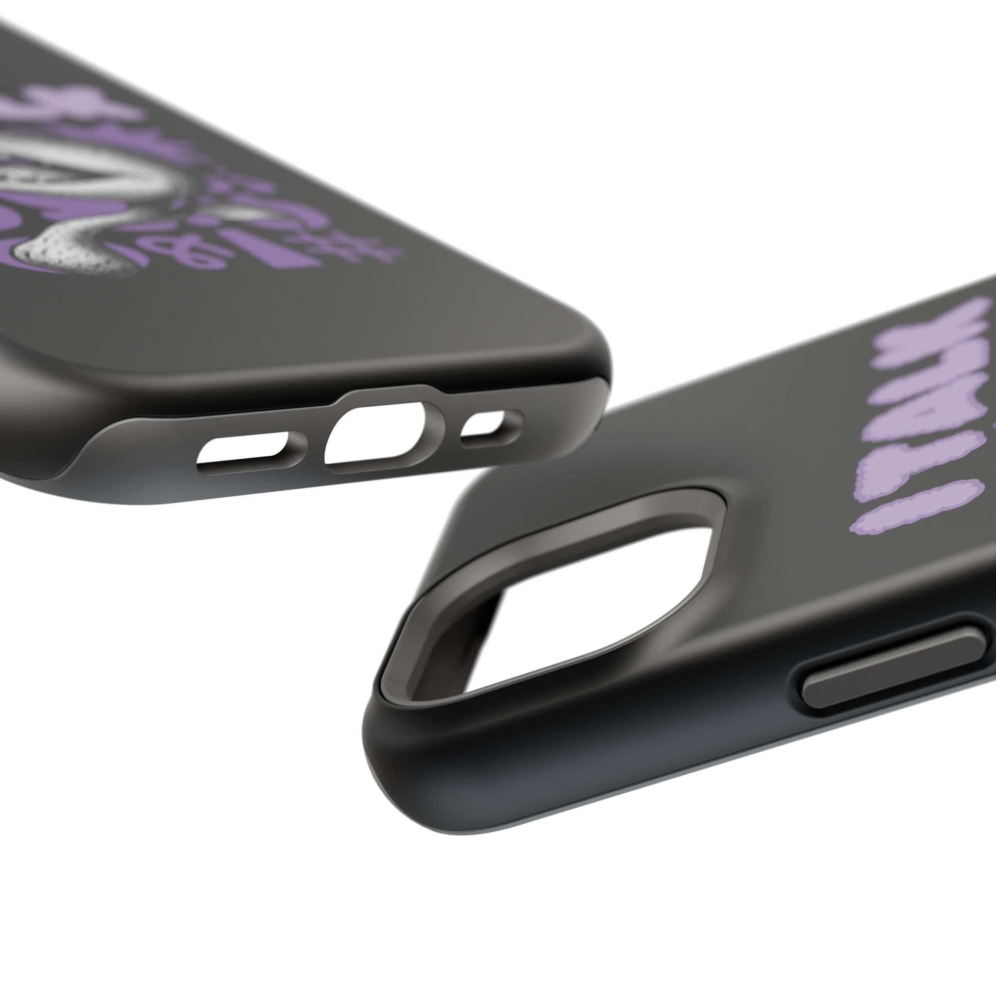 Phone Case — "I TALK" Graphic Magnetic Impact-Resistant Case