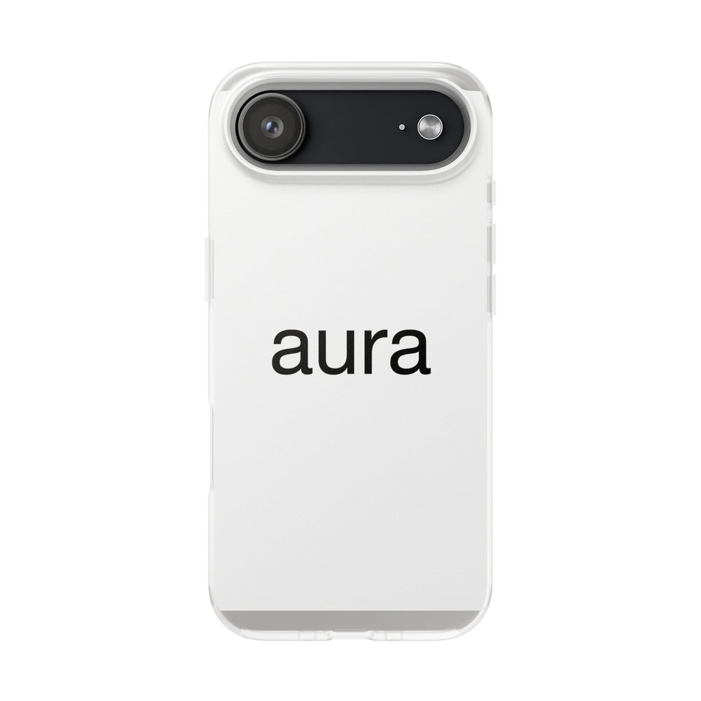 Aura Clear Flexi Phone Case — Minimalist Protective Phone Cover